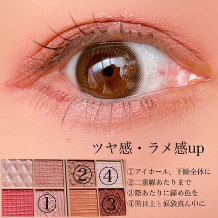 プティパレットアイズ/キャンメイク/パウダーアイシャドウを使ったクチコミ(6枚目)