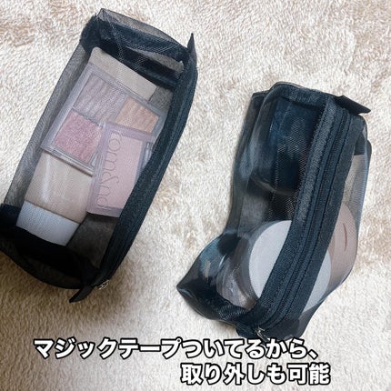 ひとりコスメ部 フォロバ100 on LIPS 「整理収納のプロ監修HOLOMUAのメイクポーチトラベルポーチ@..」(6枚目)