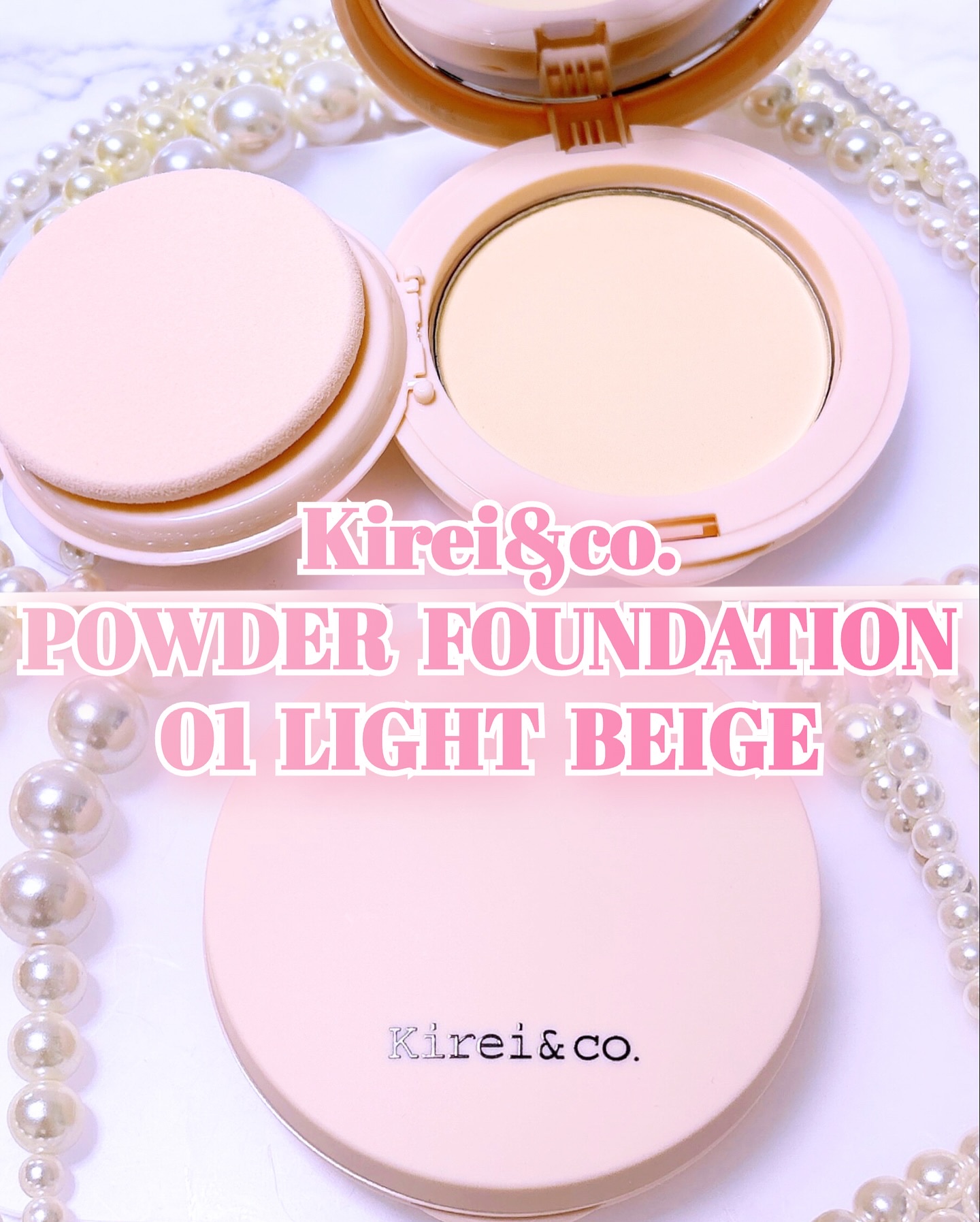 パウダーファンデーション/Kirei&co./パウダーファンデーションを使ったクチコミ（3枚目）