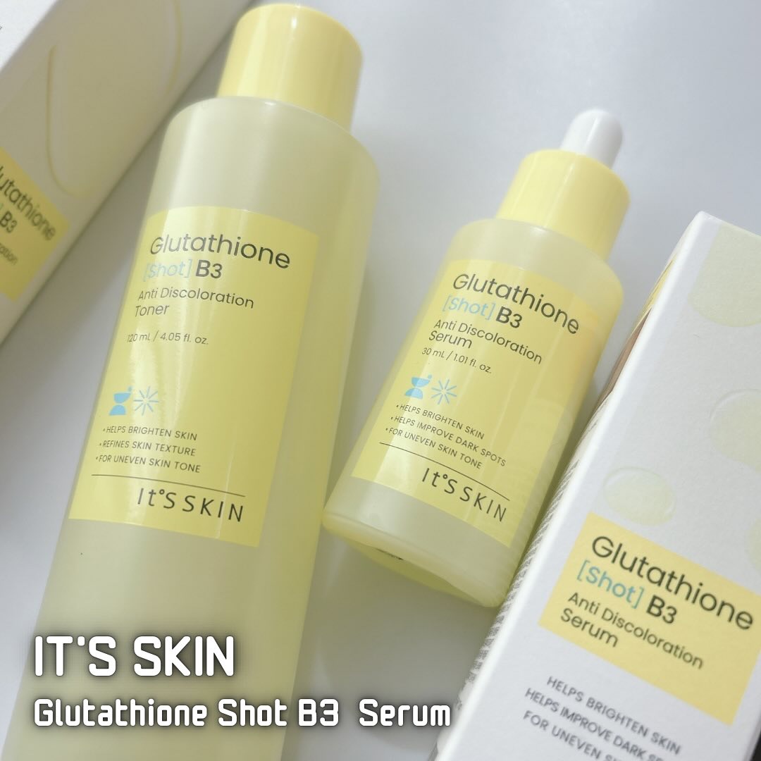 グルタチオンショットB3シミ跡セラム/It's skin/美容液を使ったクチコミ（1枚目）