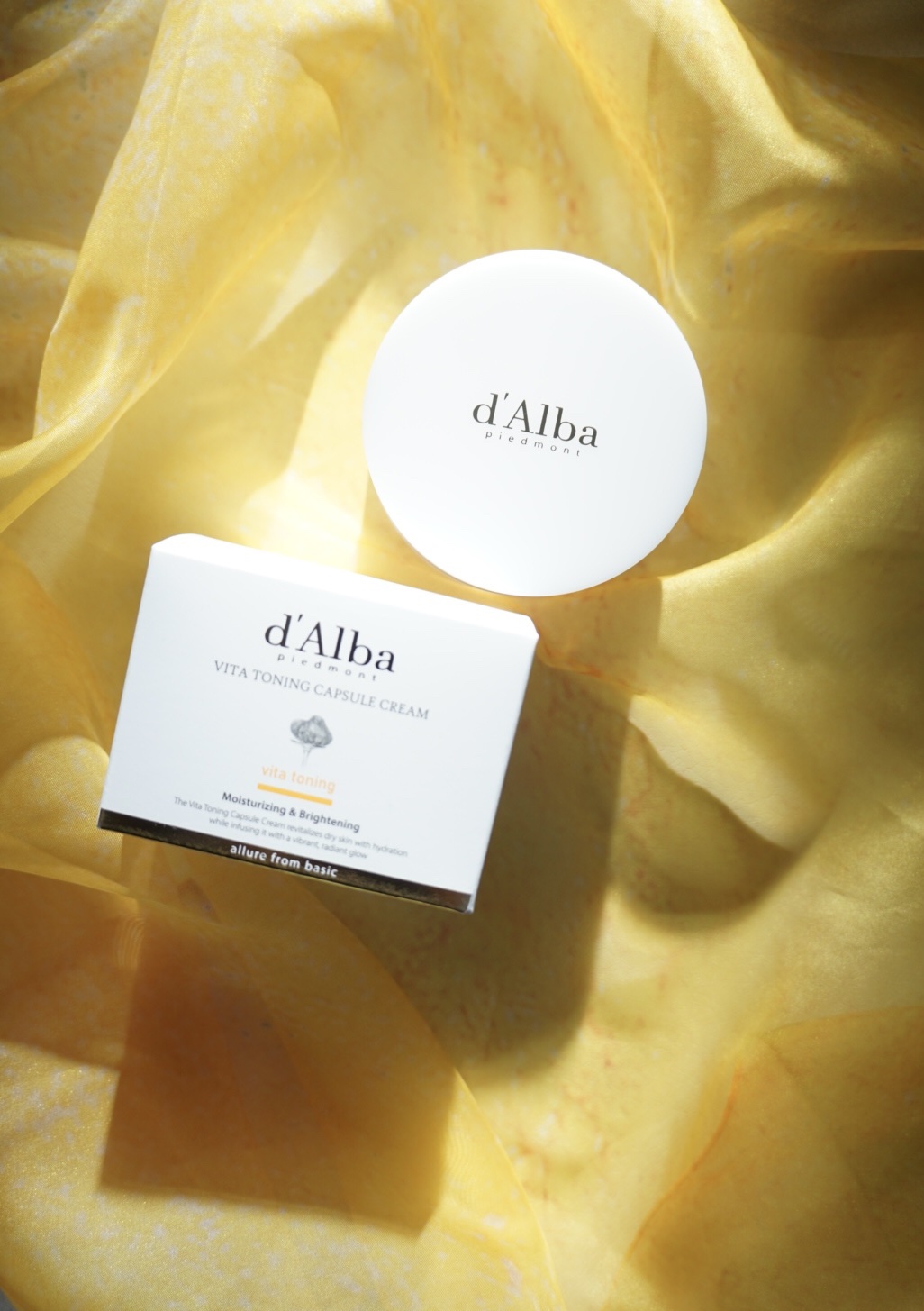 ビタトーニングカプセルクリーム/ダルバ/フェイスクリームを使ったクチコミ（1枚目）