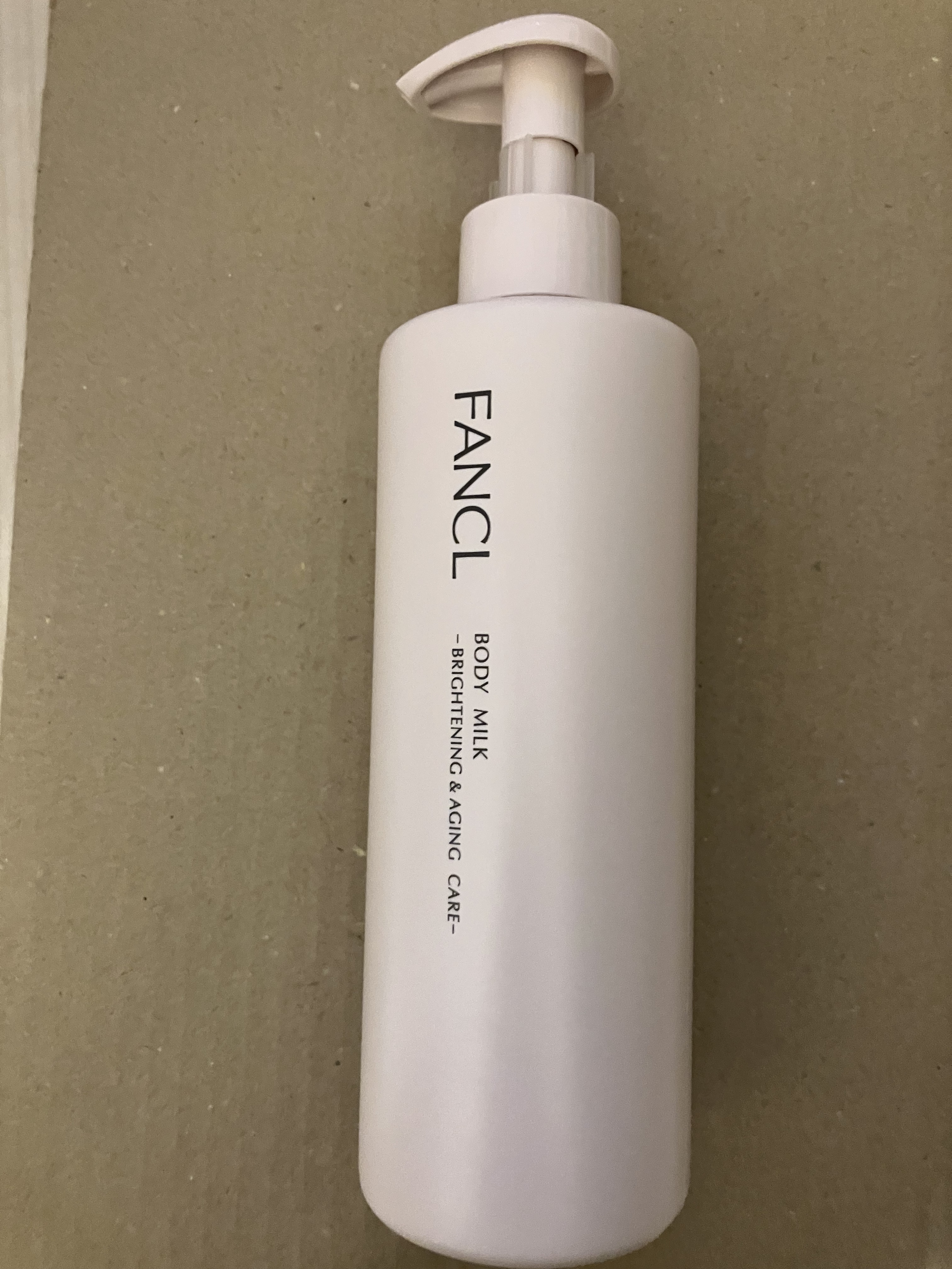 ボディミルク ブライトニング＆エイジングケア＜医薬部外品＞/ファンケル/ボディミルクを使ったクチコミ（1枚目）