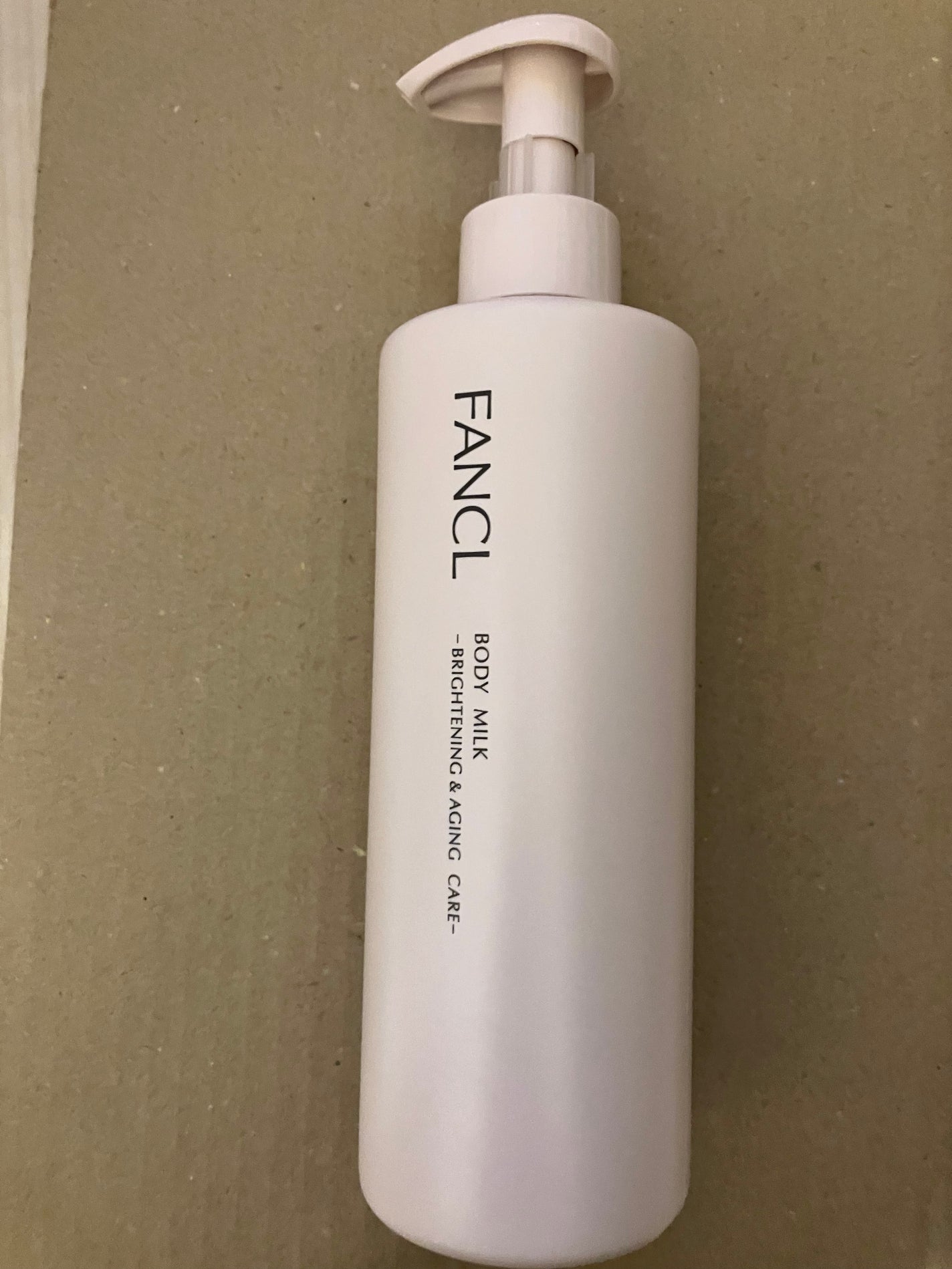 ボディミルク ブライトニング&エイジングケア<医薬部外品>/ファンケル/ボディミルクを使ったクチコミ(1枚目)