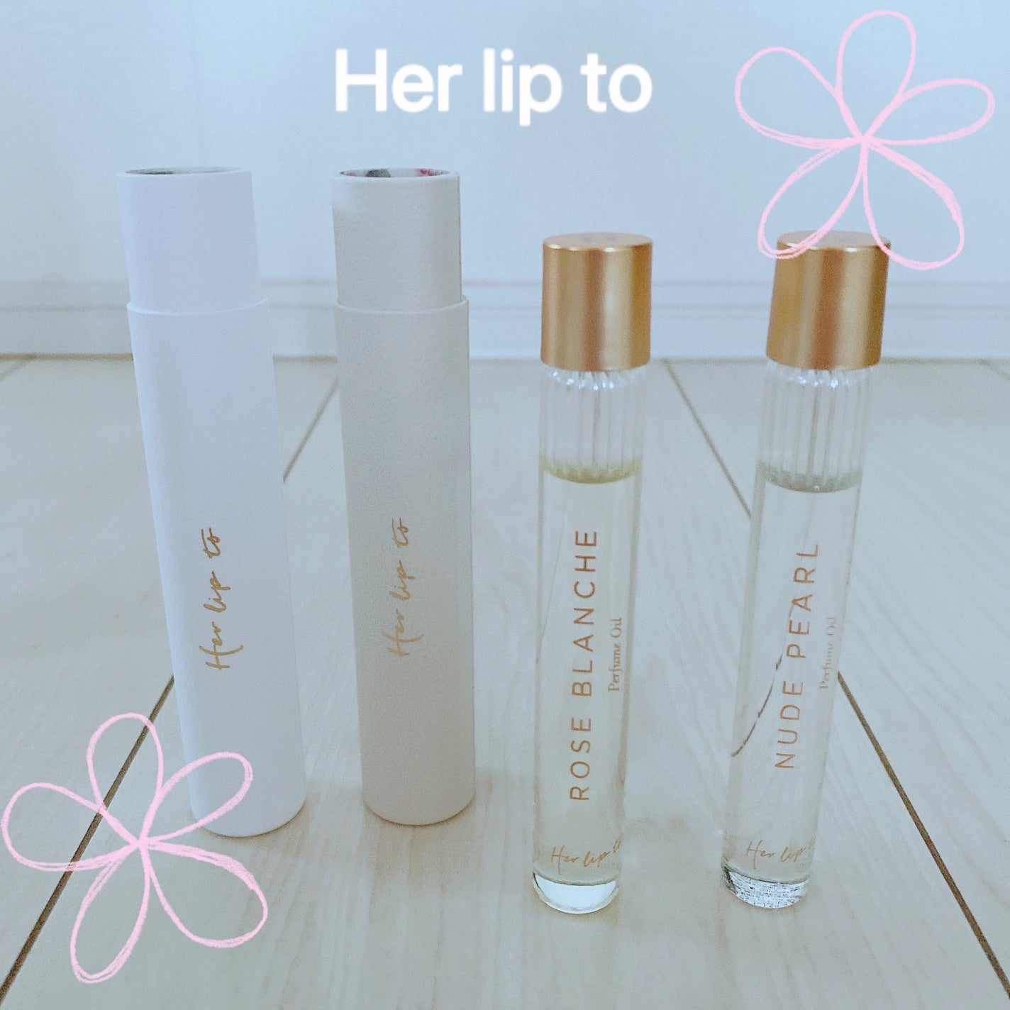 ロールオンパフュームオイル ローズブランシュ/Her lip to BEAUTY/香水(レディース)を使ったクチコミ(1枚目)