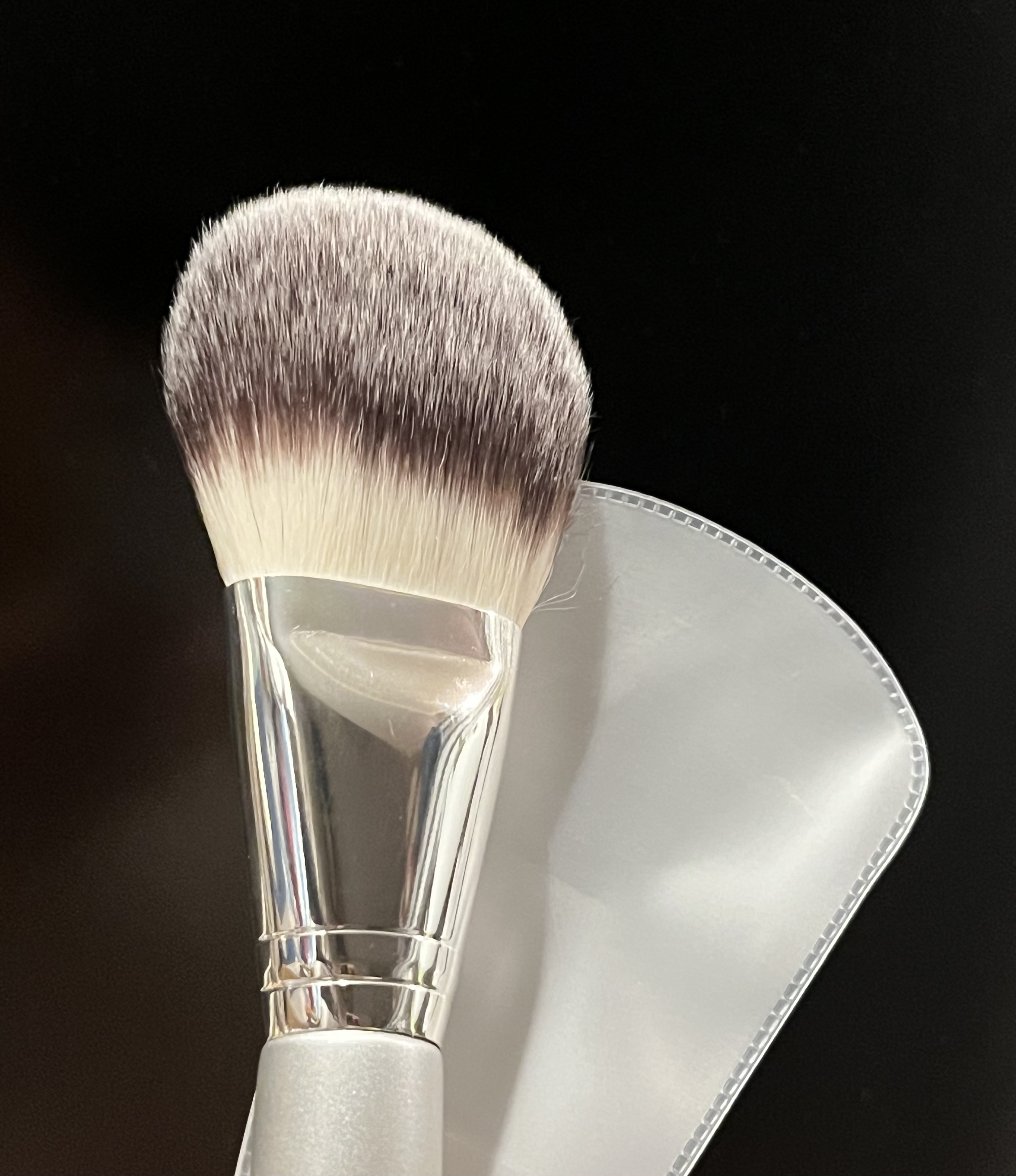 パウダーファンブラシ/ロージーローザ/メイクブラシを使ったクチコミ（1枚目）