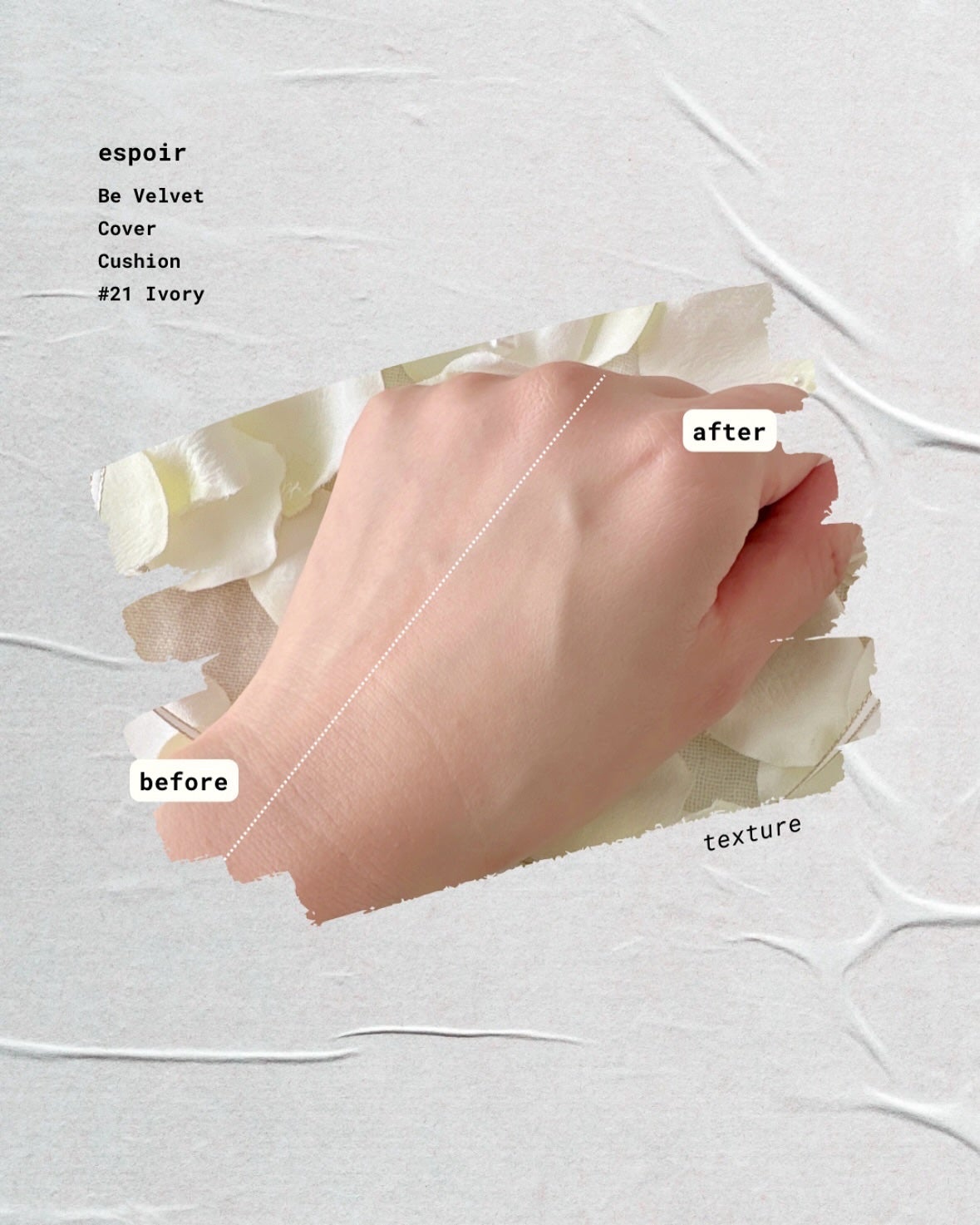 ビーベルベットカバークッション/espoir/クッションファンデーションを使ったクチコミ(3枚目)