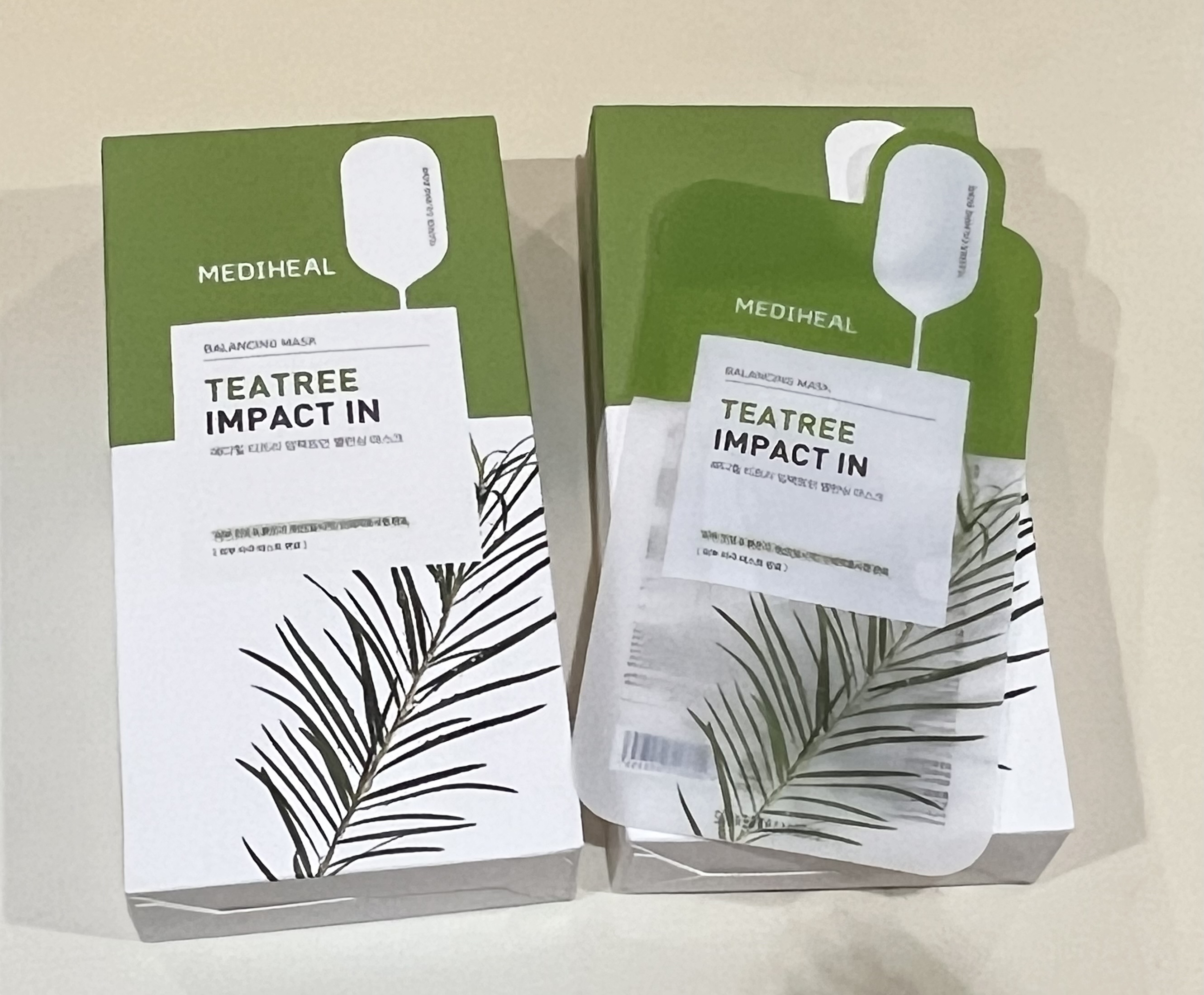 ティーツリーインパクトインバランシングマスク/MEDIHEAL/シートマスク・パックを使ったクチコミ（1枚目）