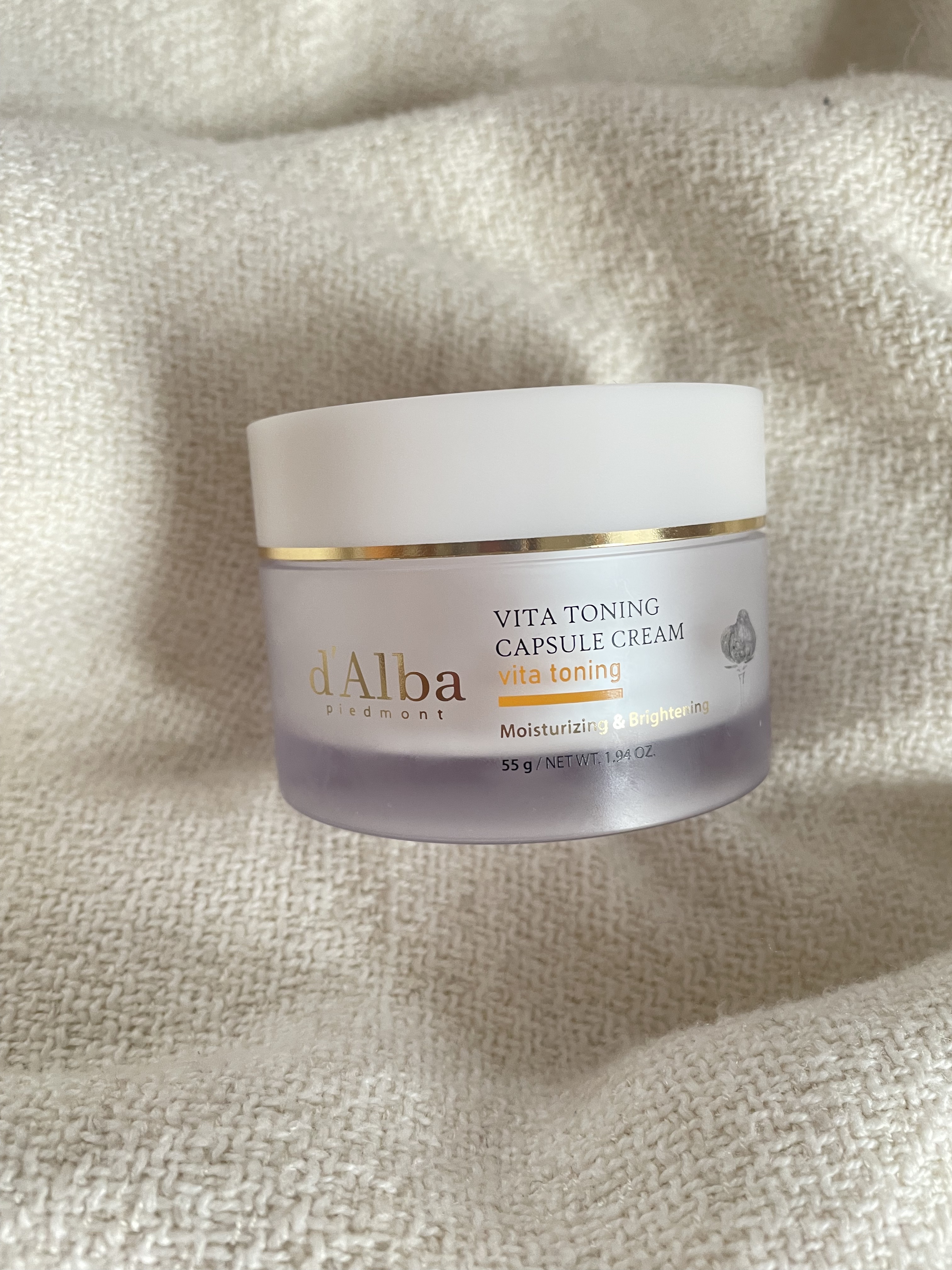 ビタトーニングカプセルクリーム/ダルバ/フェイスクリームを使ったクチコミ（1枚目）