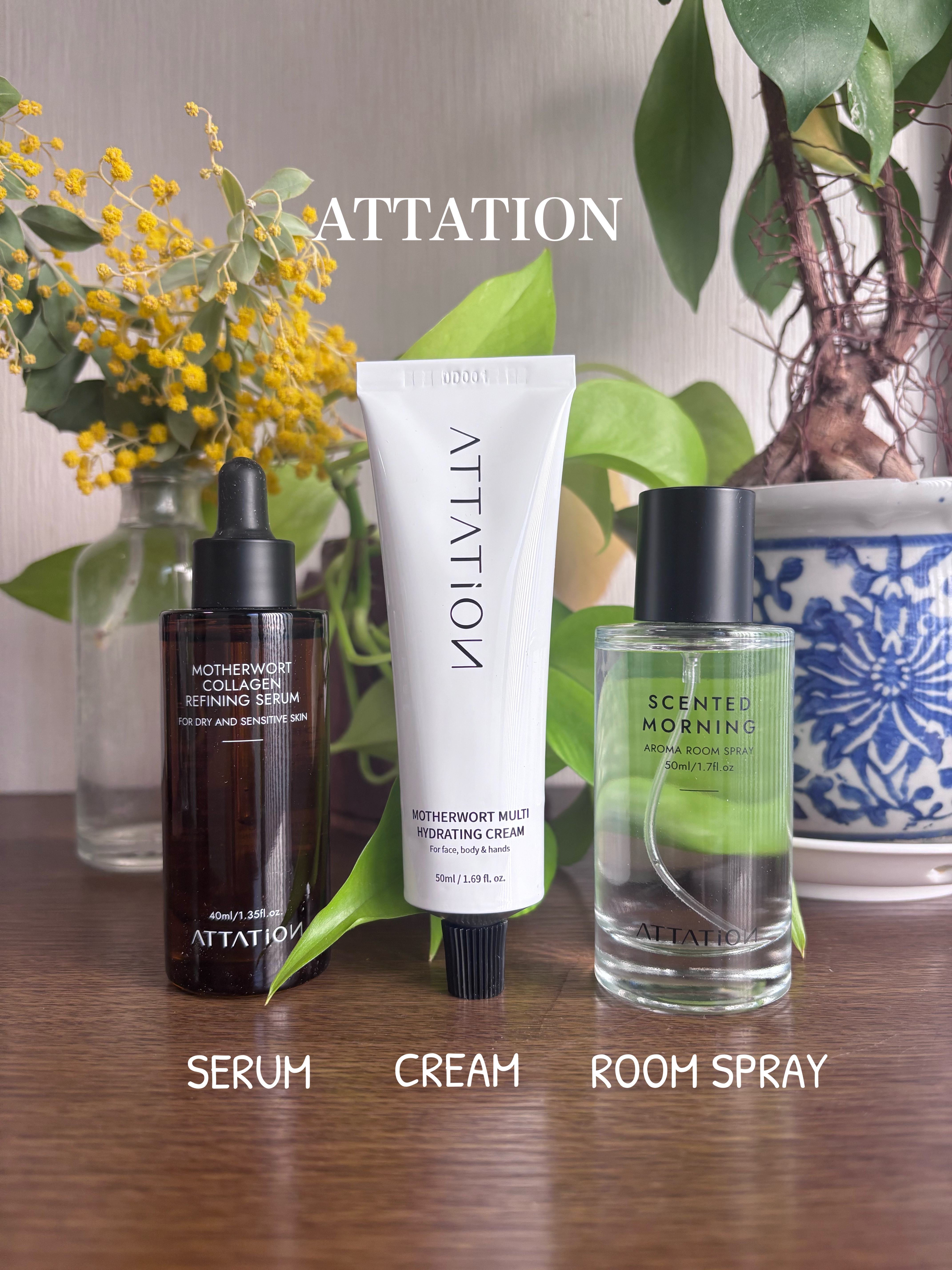 益母草パンテノールクリーム/ATTATION/ハンドクリームを使ったクチコミ（1枚目）