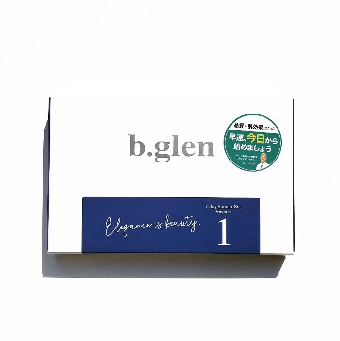 7 day Special Set プログラム1/b.glen/スキンケアキットを使ったクチコミ（1枚目）
