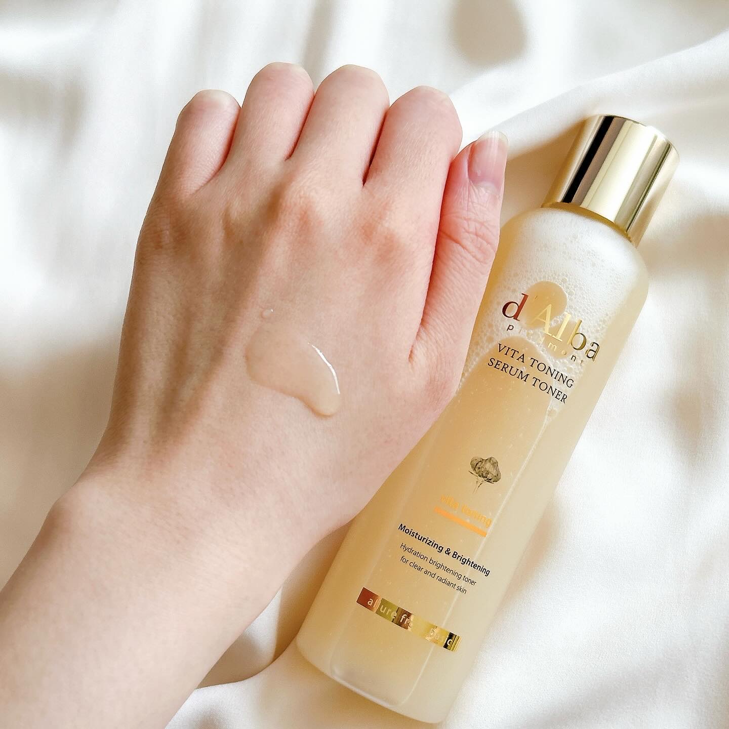 ビタトーニングセラムトナー/ダルバ/化粧水を使ったクチコミ（3枚目）