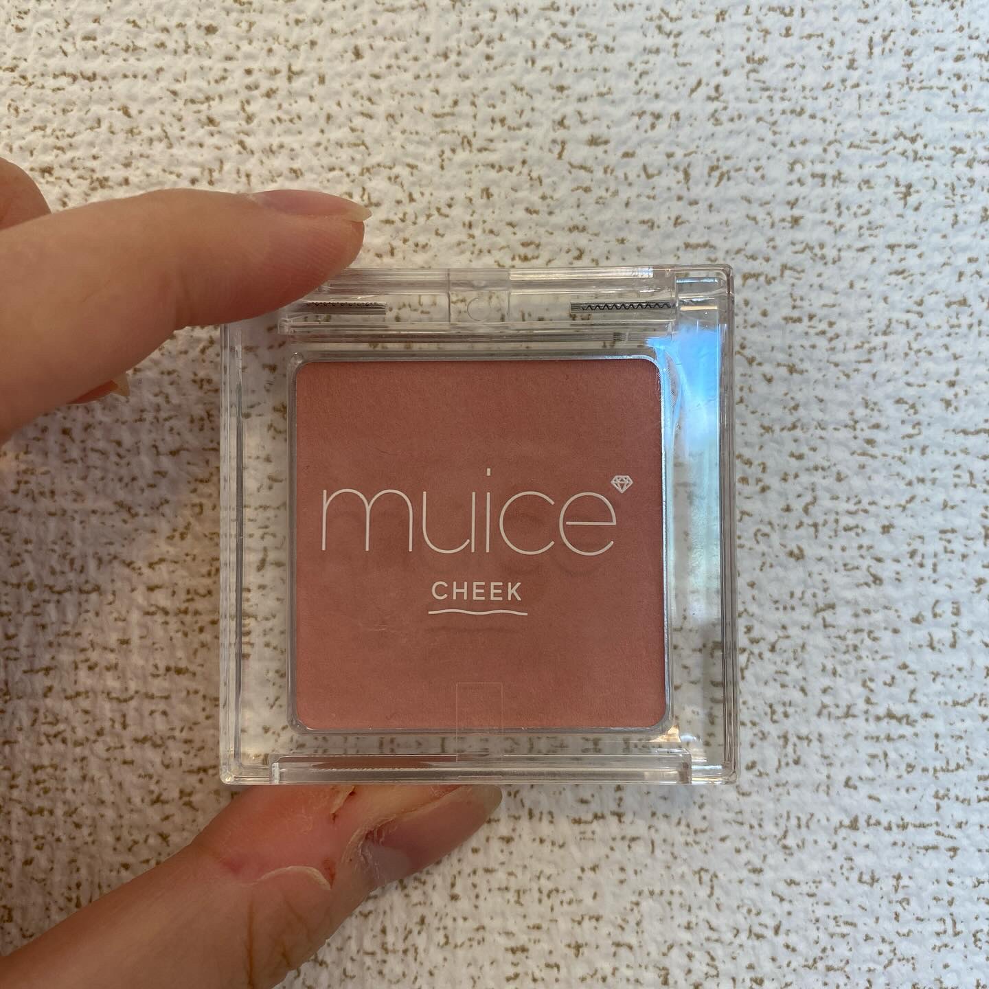 ぽわんチーク/muice/パウダーチークを使ったクチコミ（1枚目）