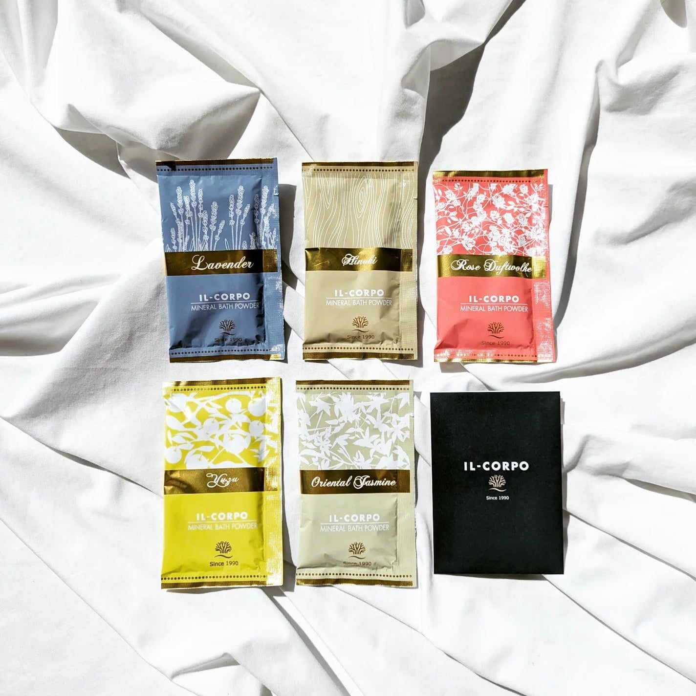 ミネラルバスパウダー グリーティングギフト/イルコルポ/入浴剤セットを使ったクチコミ(2枚目)