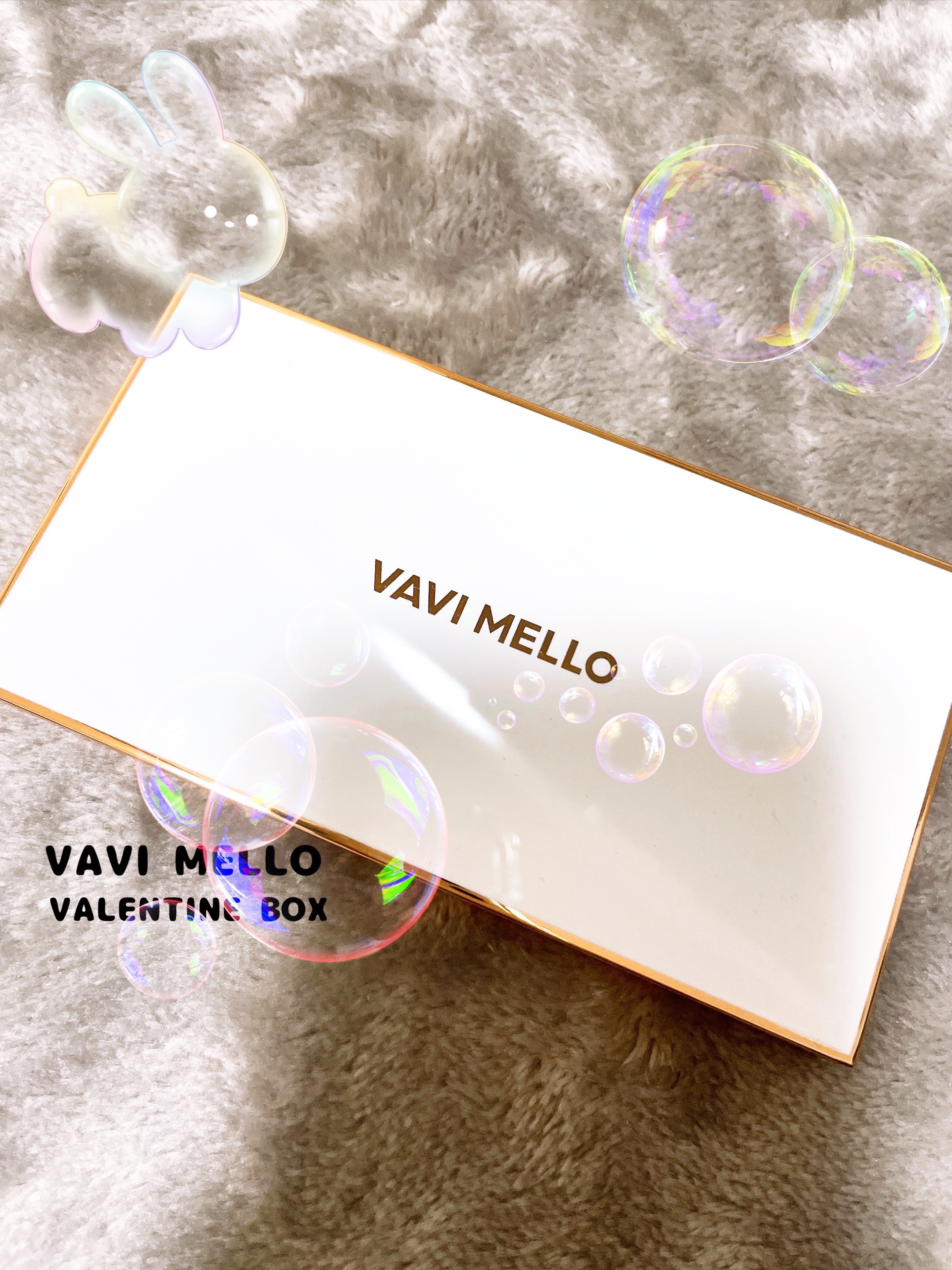 バレンタインボックス/VAVI MELLO/アイシャドウパレットを使ったクチコミ（1枚目）