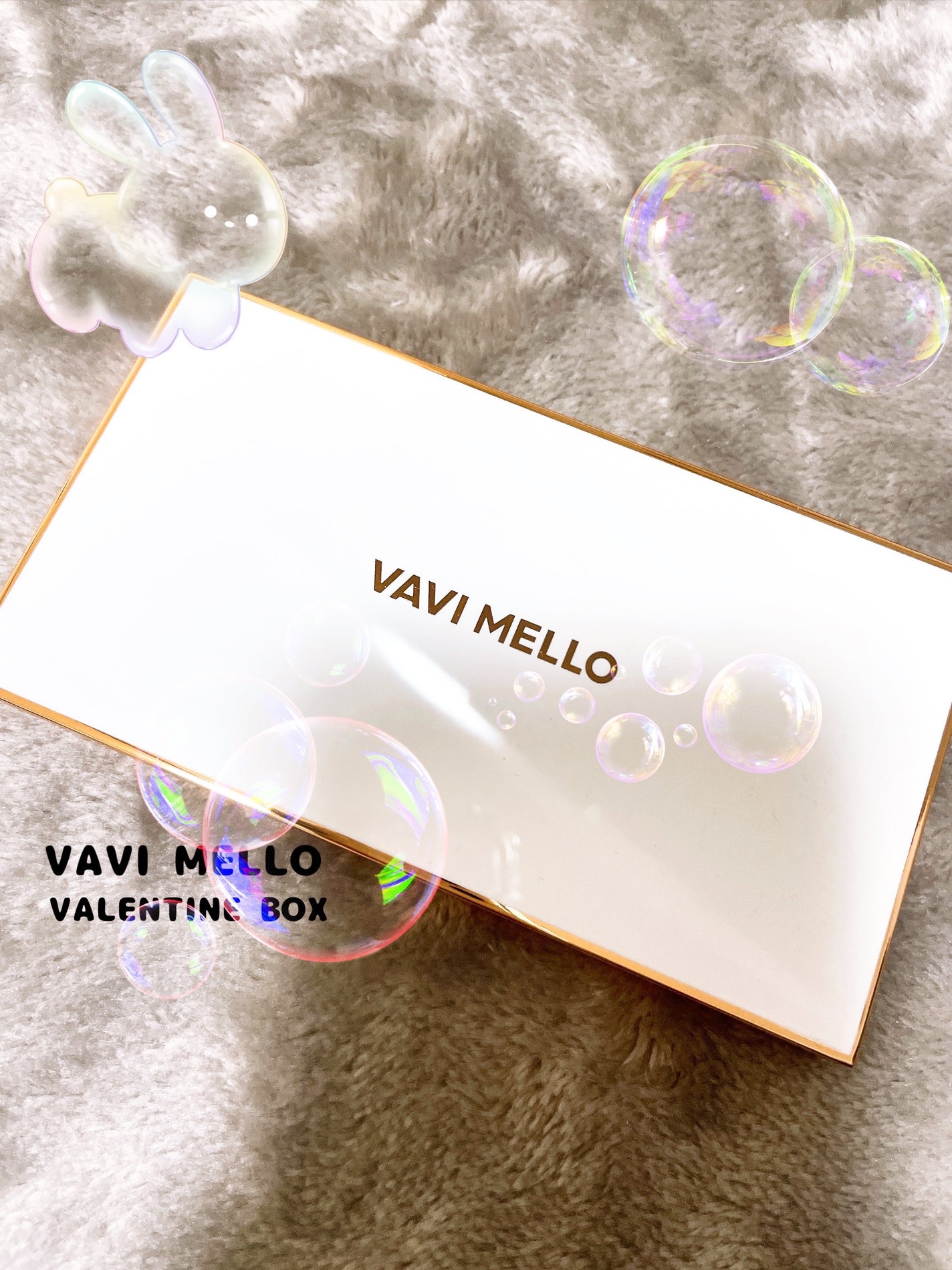 バレンタインボックス/VAVI MELLO/アイシャドウパレットを使ったクチコミ(1枚目)