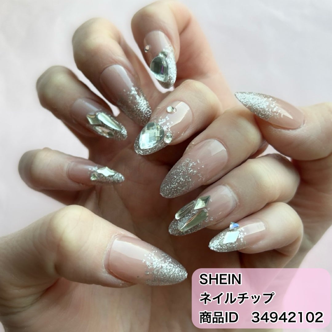 ネイルチップ/SHEIN/ネイルチップ・パーツを使ったクチコミ(2枚目)
