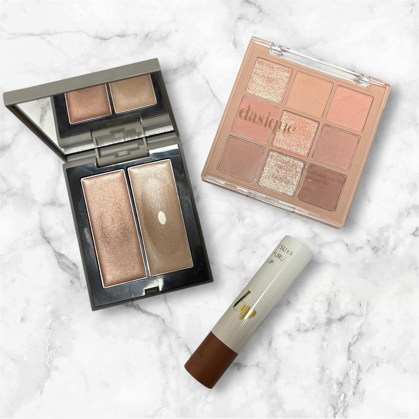 THREE シマリング グロー デュオ/THREE/クリームハイライトを使ったクチコミ（2枚目）