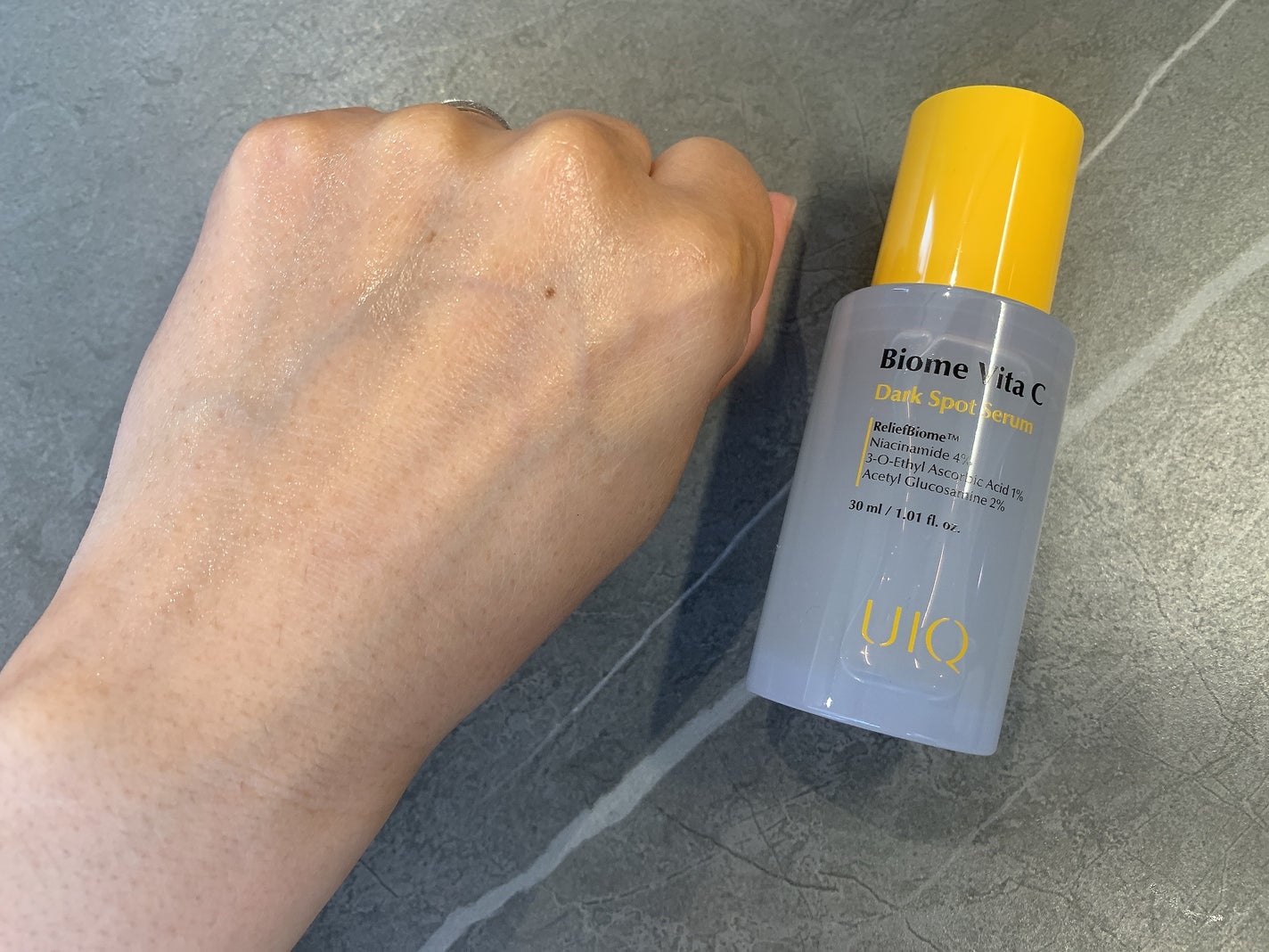 バイオームビタCダークスポットセラム/UIQ/美容液を使ったクチコミ(3枚目)