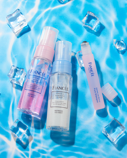 リフレッシュアイスミスト ピュアシャンプーの香り/フィアンセ/香水(レディース)を使ったクチコミ(1枚目)