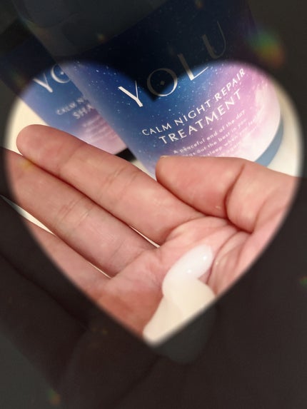 カームナイトリペアシャンプー/トリートメント/YOLU/シャンプー・コンディショナーを使ったクチコミ(1枚目)