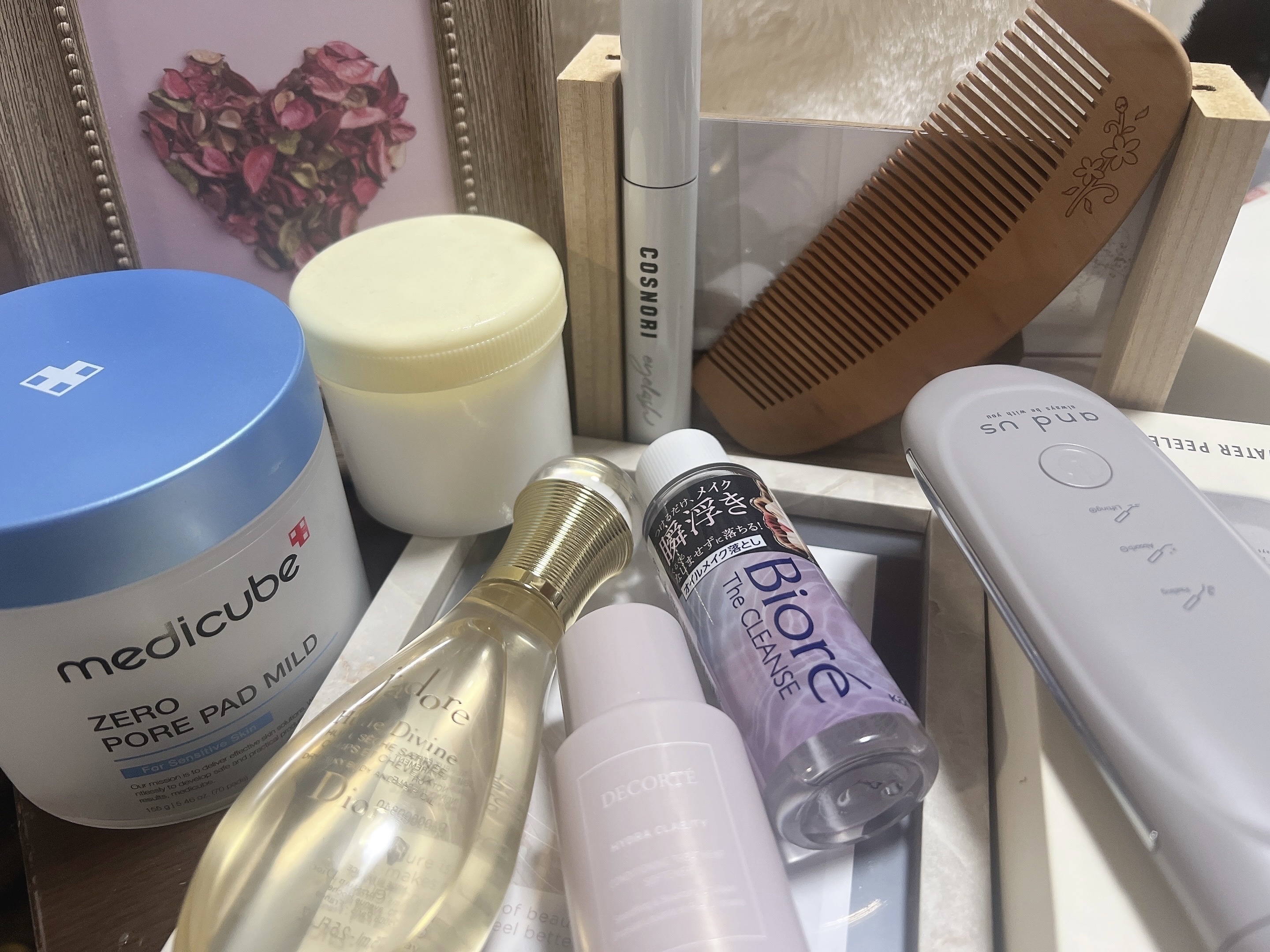 桃の木櫛/DAISO/ヘアコームを使ったクチコミ（1枚目）