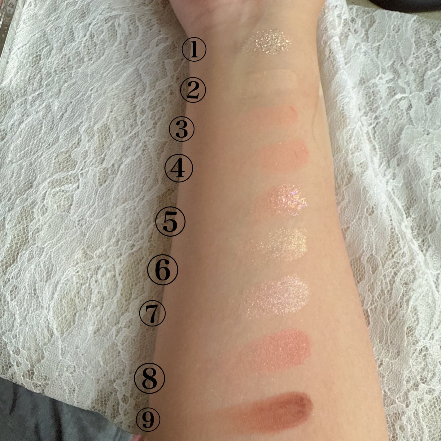 グリッターペディアアイパレット/unleashia/アイシャドウパレットを使ったクチコミ(4枚目)