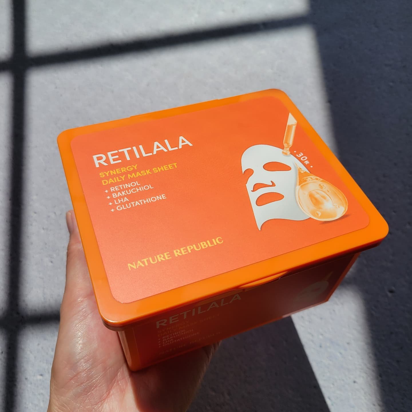 レチララ デイリーシートマスク/ネイチャーリパブリック/シートマスク・パックを使ったクチコミ（1枚目）