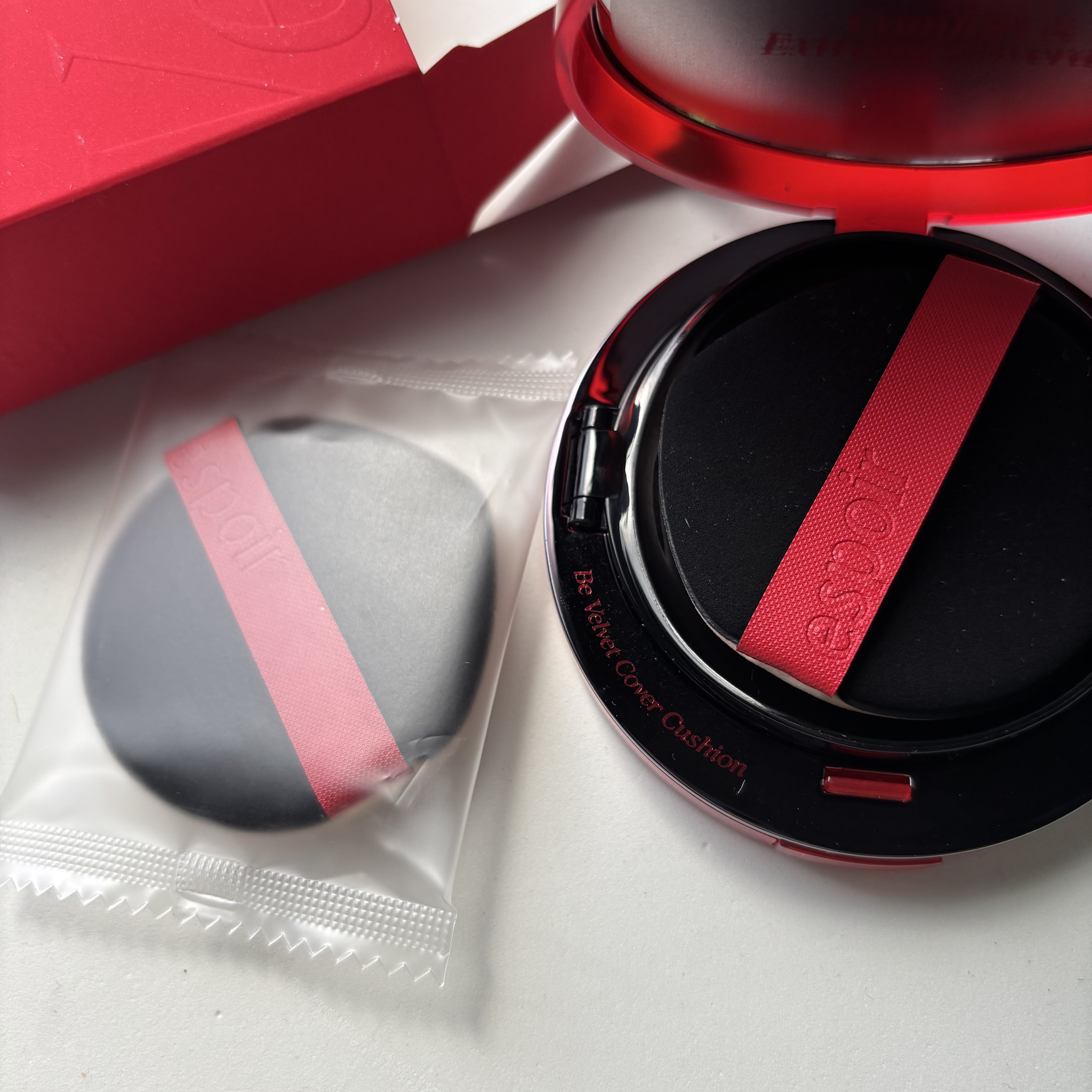 ビーベルベットカバークッション/espoir/クッションファンデーションを使ったクチコミ（2枚目）