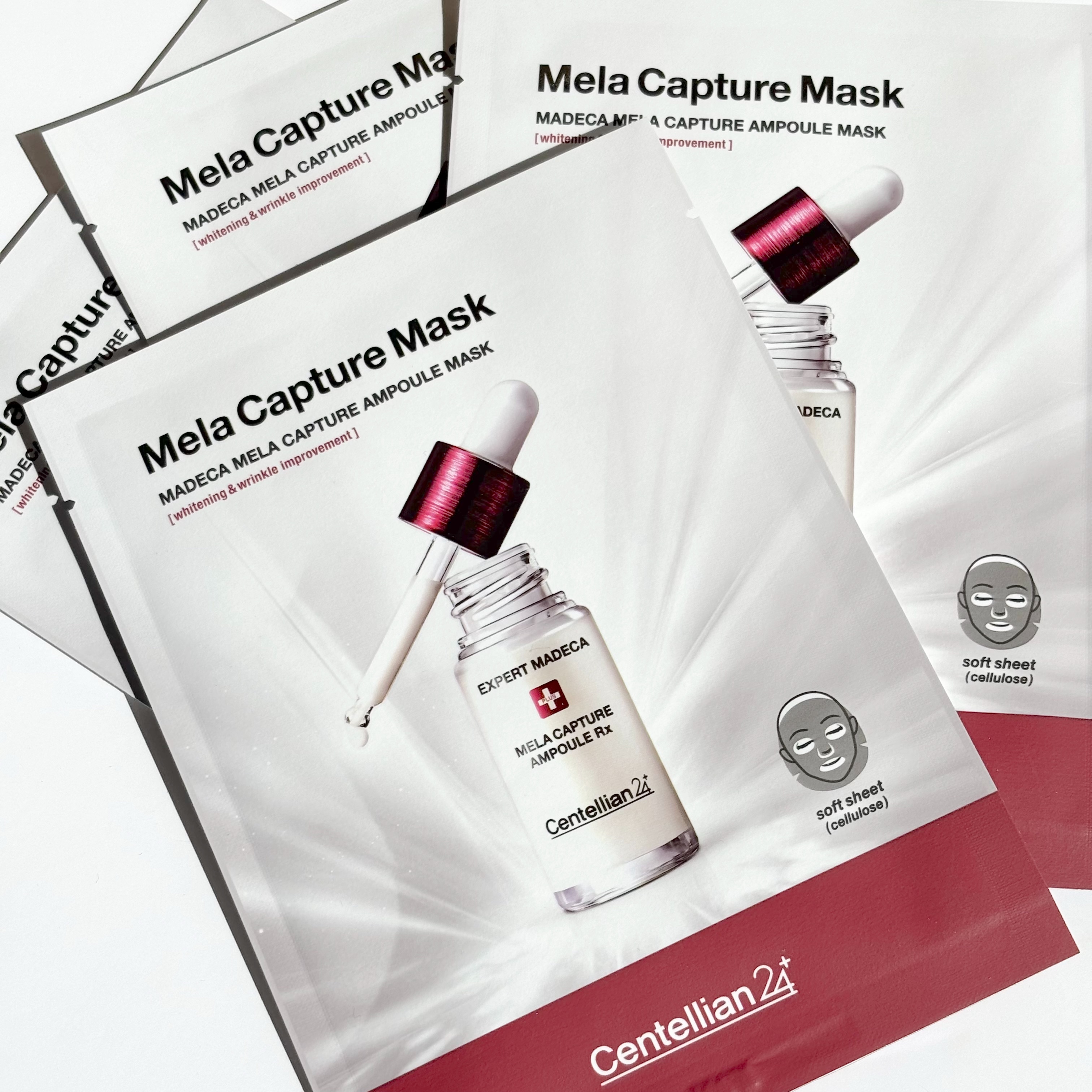 マデカ メラキャプチャー アンプルマスク/センテリアン24/シートマスク・パックを使ったクチコミ（2枚目）