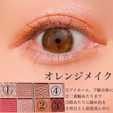 プティパレットアイズ/キャンメイク/パウダーアイシャドウを使ったクチコミ(7枚目)