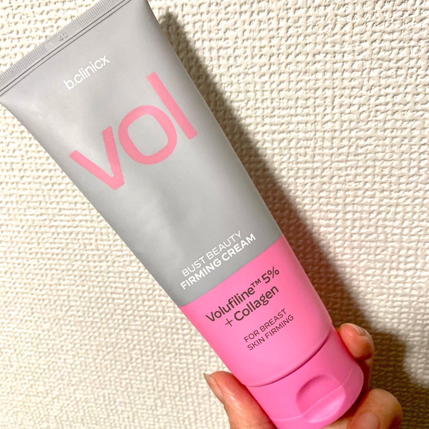 バストビューティーパーミングクリーム/b.clinicx/バスト・ヒップケアを使ったクチコミ(1枚目)