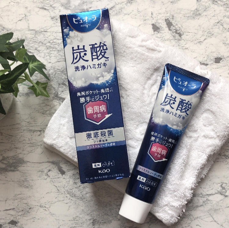 ピュオーラ 炭酸ハミガキ【医薬部外品】/ピュオーラ/歯磨き粉を使ったクチコミ（1枚目）