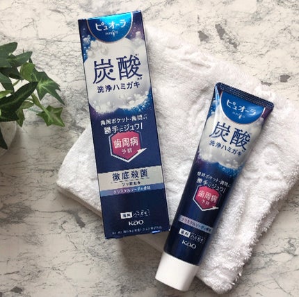 ピュオーラ 炭酸ハミガキ【医薬部外品】/ピュオーラ/歯磨き粉を使ったクチコミ(1枚目)
