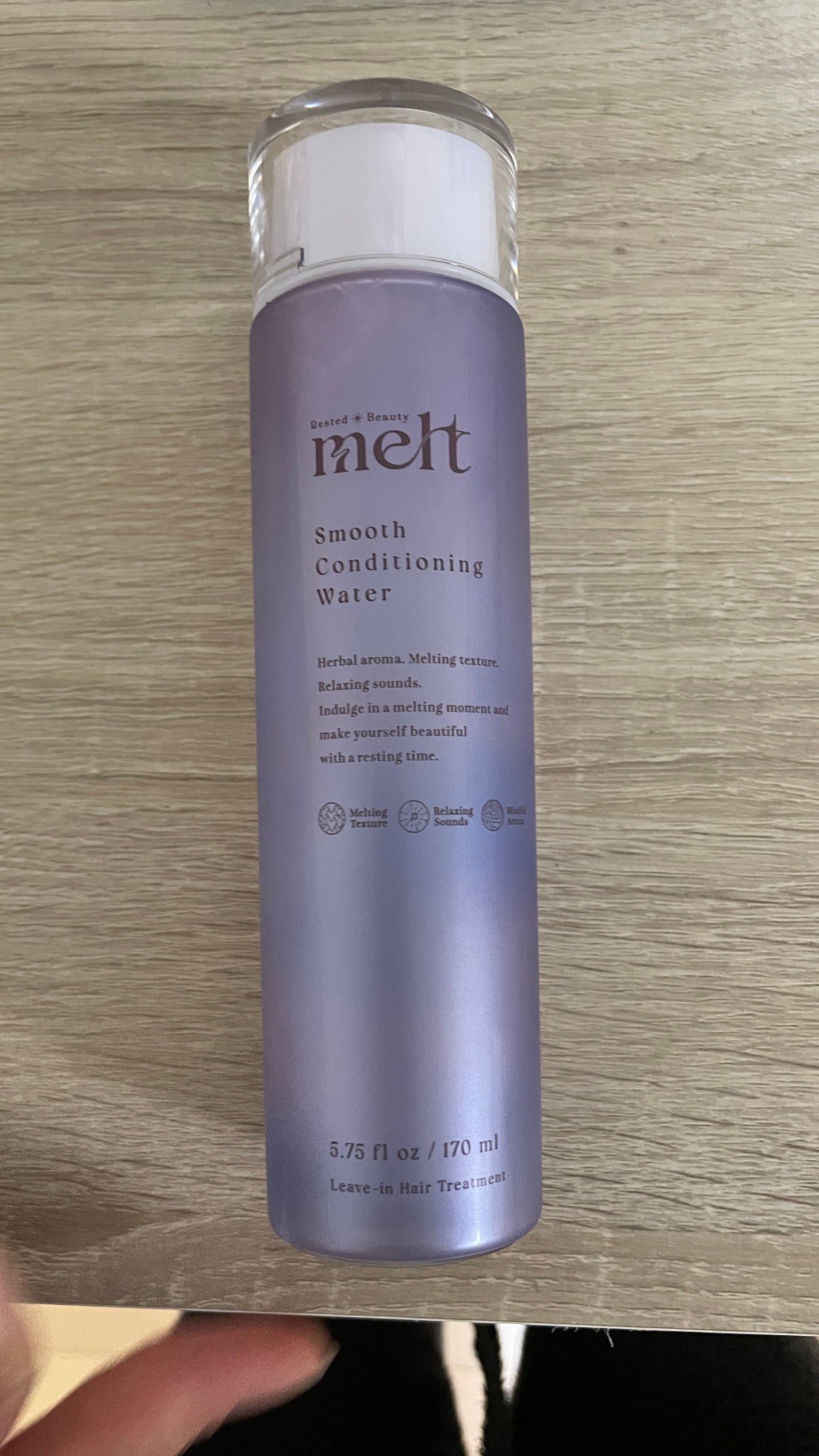 スムース コンディショニング ウォーター/melt/アウトバストリートメントを使ったクチコミ(2枚目)