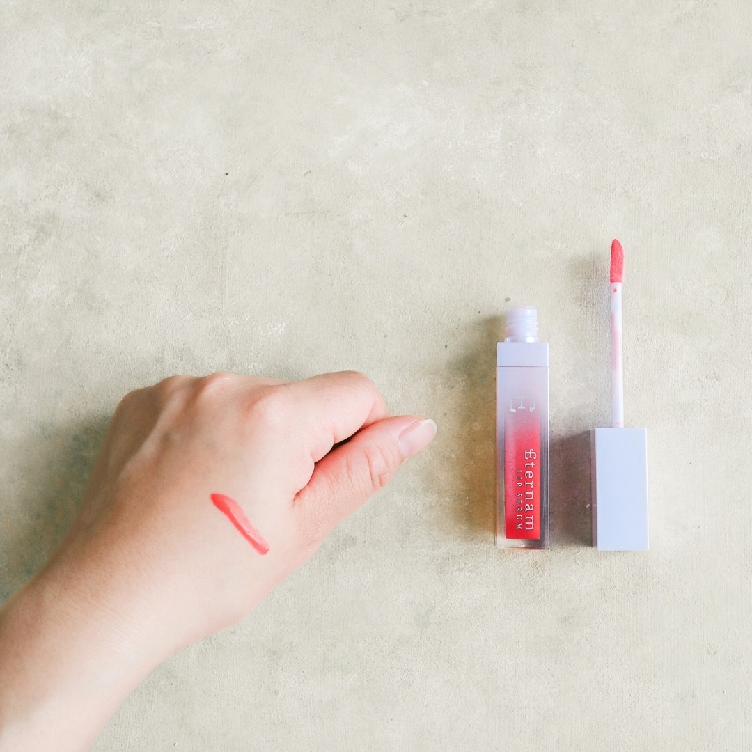 エテルナムリップセラム ​​ A002（コーラルピンク）/エテルナム/リップ美容液を使ったクチコミ（3枚目）