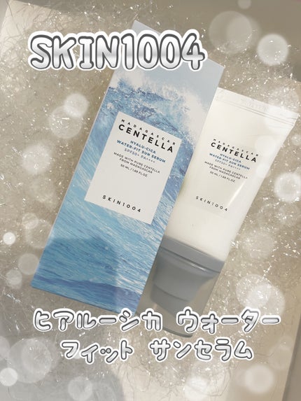 ヒアルーシカ ウォーターフィット サンセラム/SKIN1004/日焼け止めローションを使ったクチコミ(1枚目)