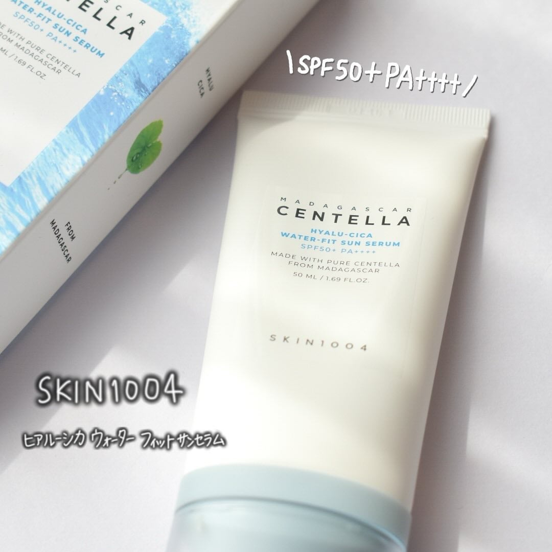 ヒアルーシカ ウォーターフィット サンセラム/SKIN1004/日焼け止めローションを使ったクチコミ(2枚目)