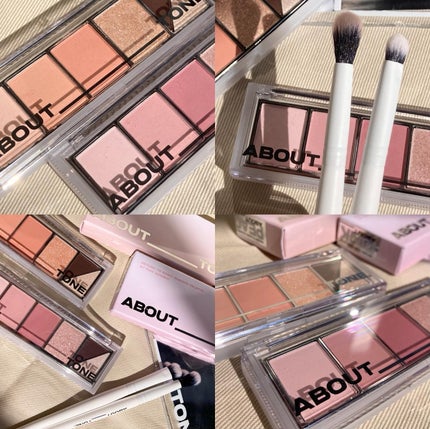 リターントゥーベーシックシャドウパレット/ABOUT TONE/アイシャドウパレットを使ったクチコミ(5枚目)