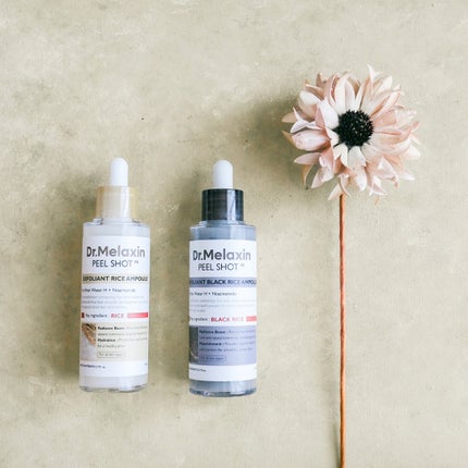 白米ピールショットゴマージュアンプル/Dr.Melaxin/美容液を使ったクチコミ(2枚目)