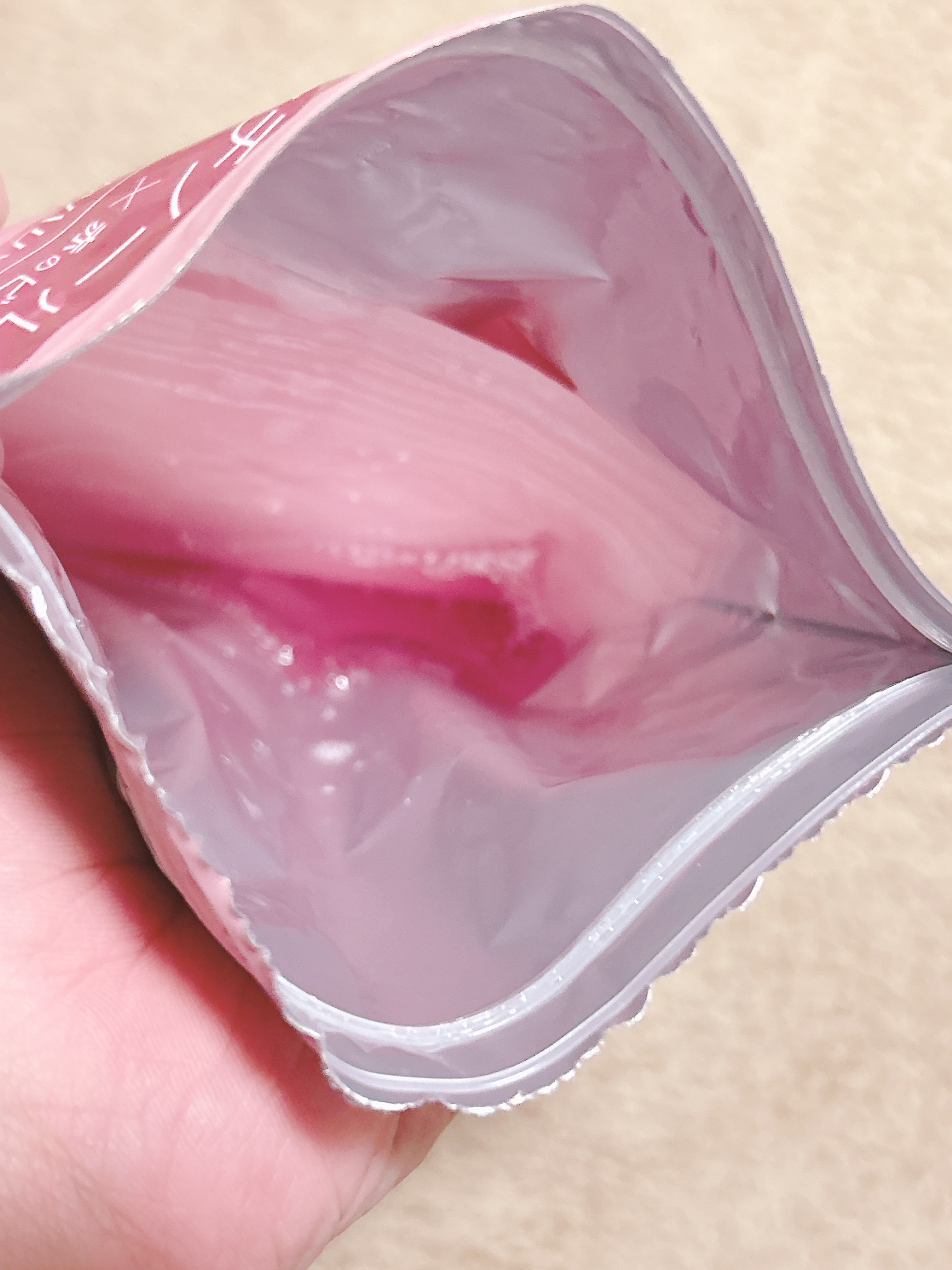 肌美精 カラーエッセンスマスク ピンク/肌美精/シートマスク・パックを使ったクチコミ（3枚目）