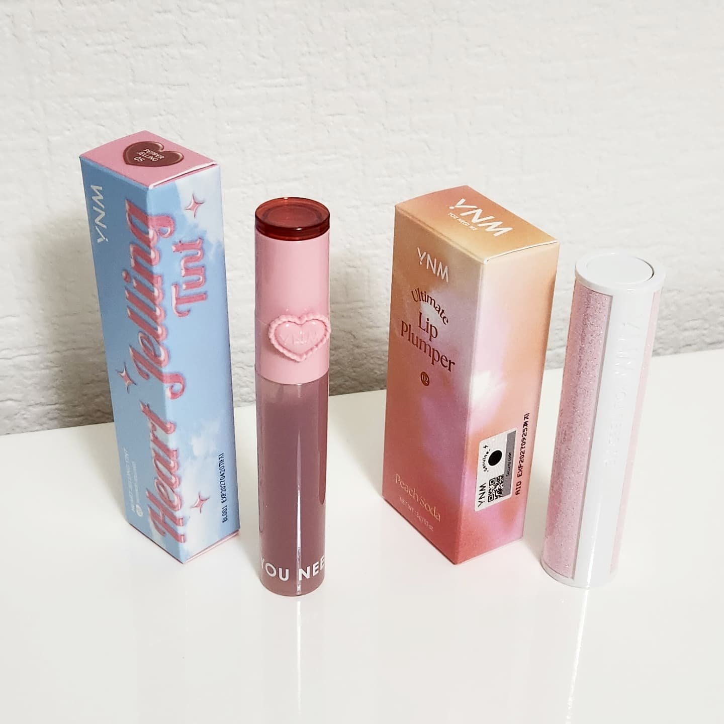 ハートゼリングティント/YNM/リップティントを使ったクチコミ（2枚目）