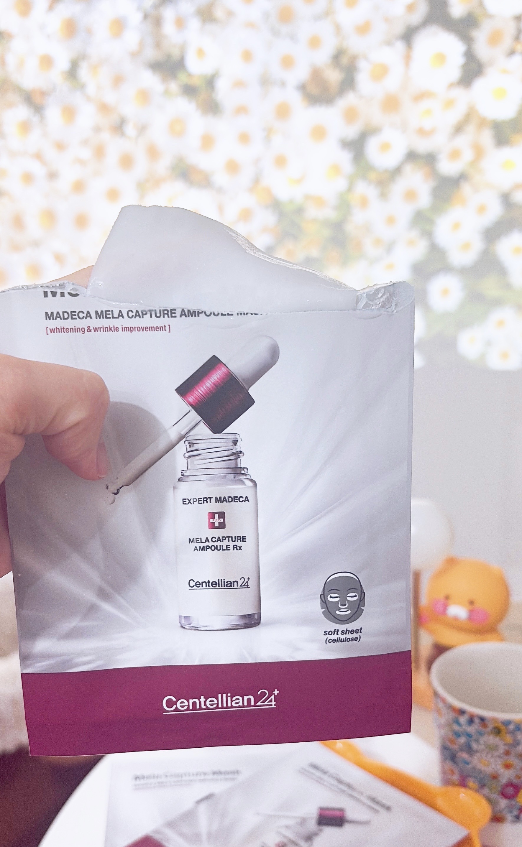 マデカ メラキャプチャー アンプルマスク/センテリアン24/シートマスク・パックを使ったクチコミ（1枚目）