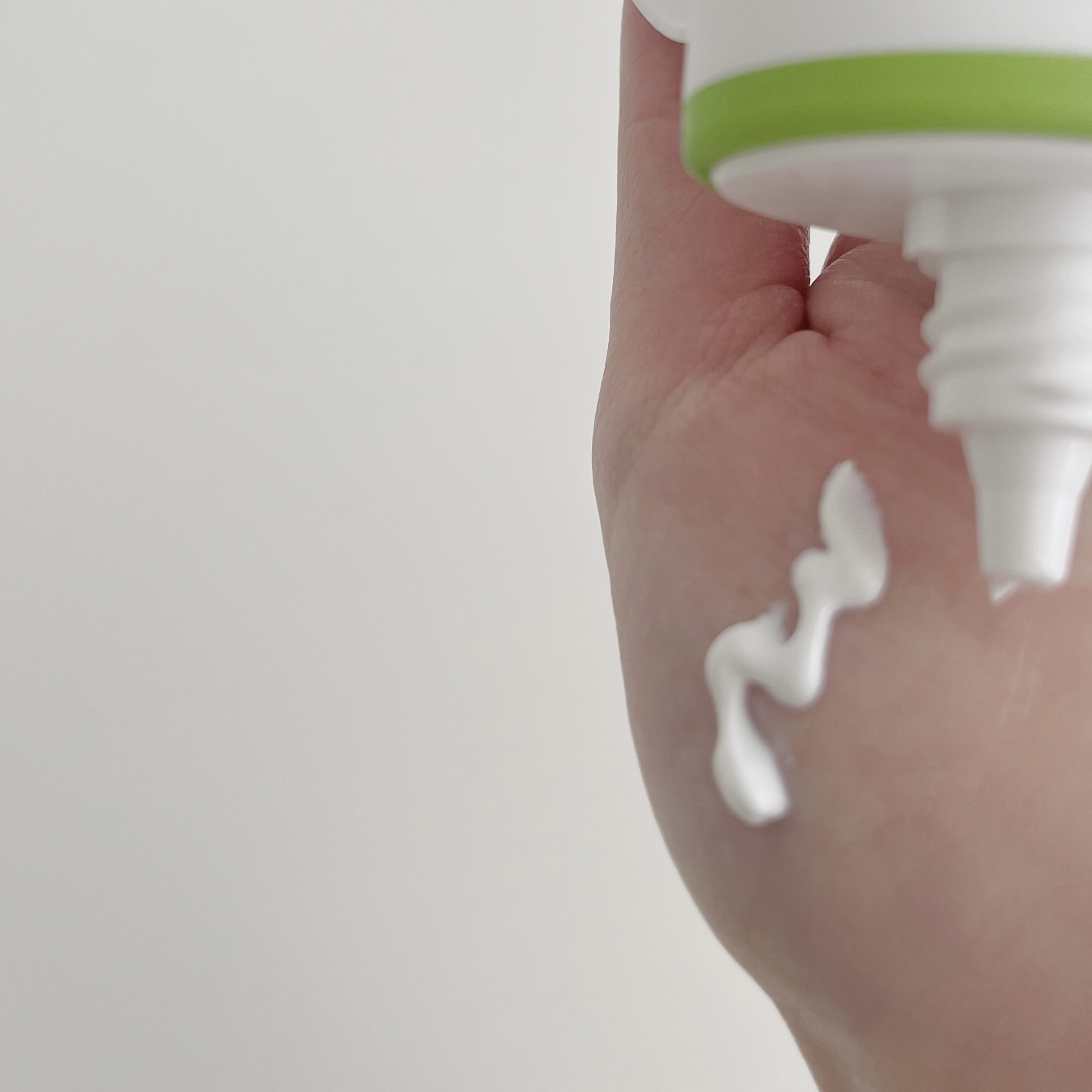 グリーンマイルドアップサンプラス/Dr.G/日焼け止めクリームを使ったクチコミ（3枚目）