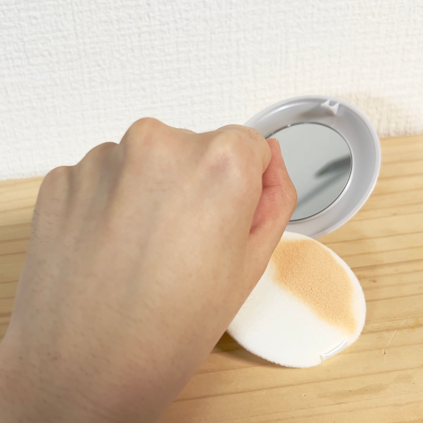 サナ 舞妓はん 化粧もち美容液パウダー/舞妓はん/プレストパウダーを使ったクチコミ(2枚目)