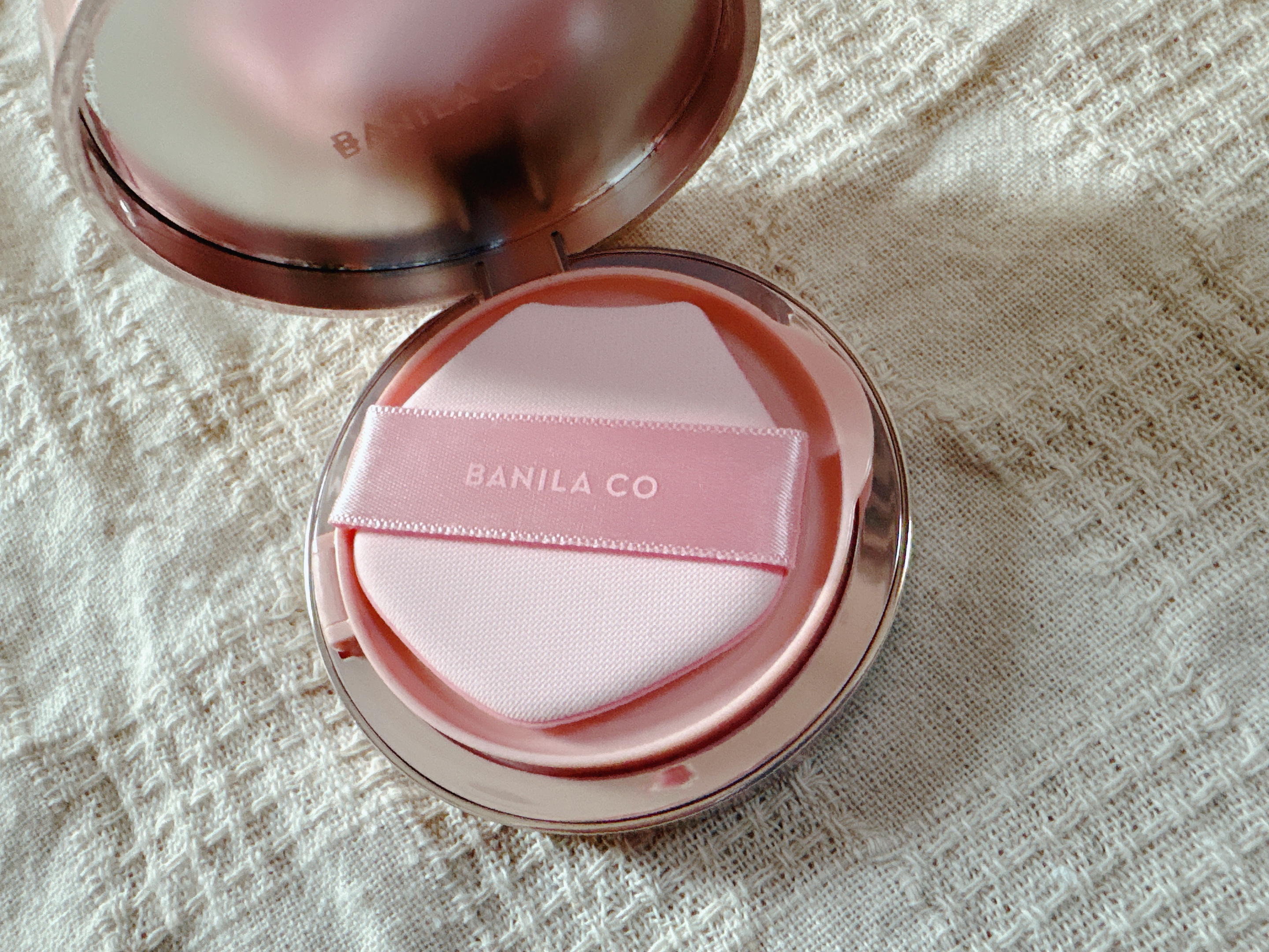 バニラコ エッセンス スキン ピンククッション/BANILA CO/クッションファンデーションを使ったクチコミ（3枚目）