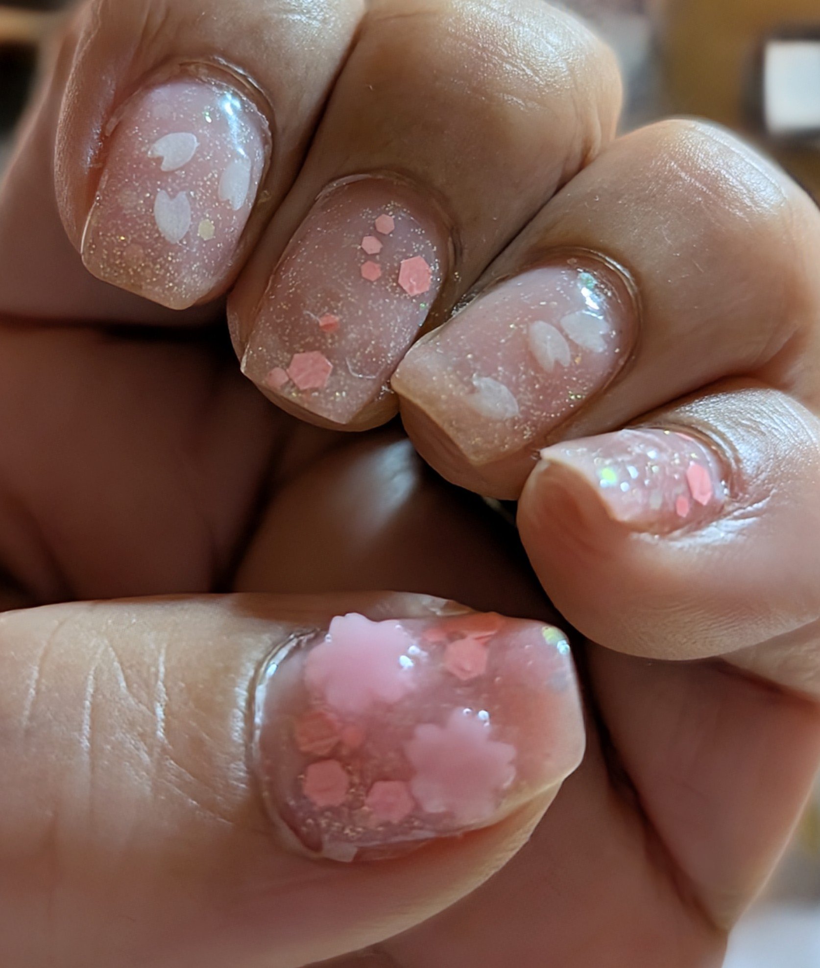 デコレーションネイルパーツ/DAISO/ネイルチップ・パーツを使ったクチコミ（1枚目）