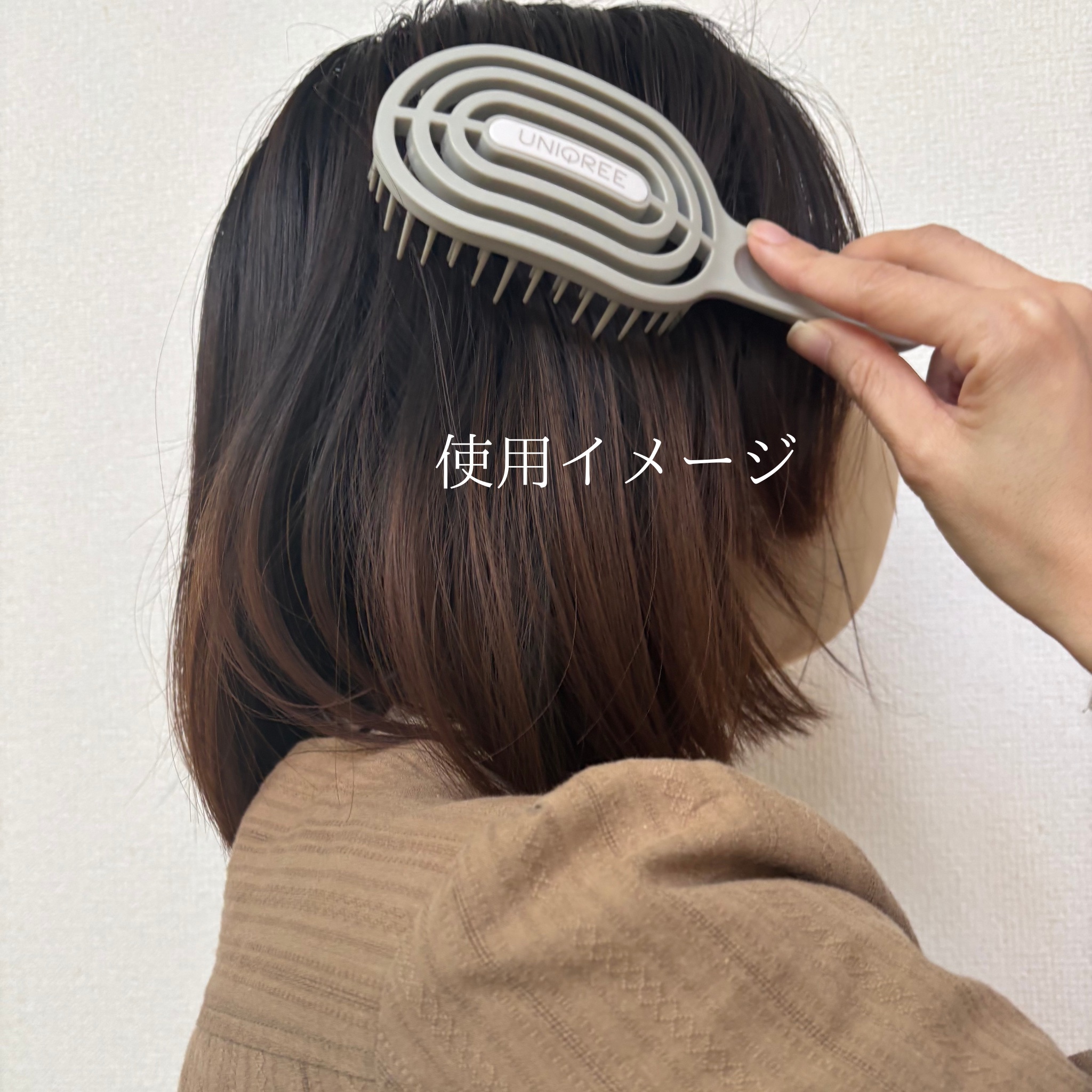 ユニークリー 4wayスムースヘアブラシ/ビー・エヌ/ヘアブラシを使ったクチコミ（3枚目）