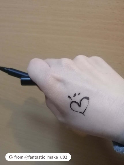 スキルレスライナー/LUMIURGLAS/リキッドアイライナーを使ったクチコミ(7枚目)