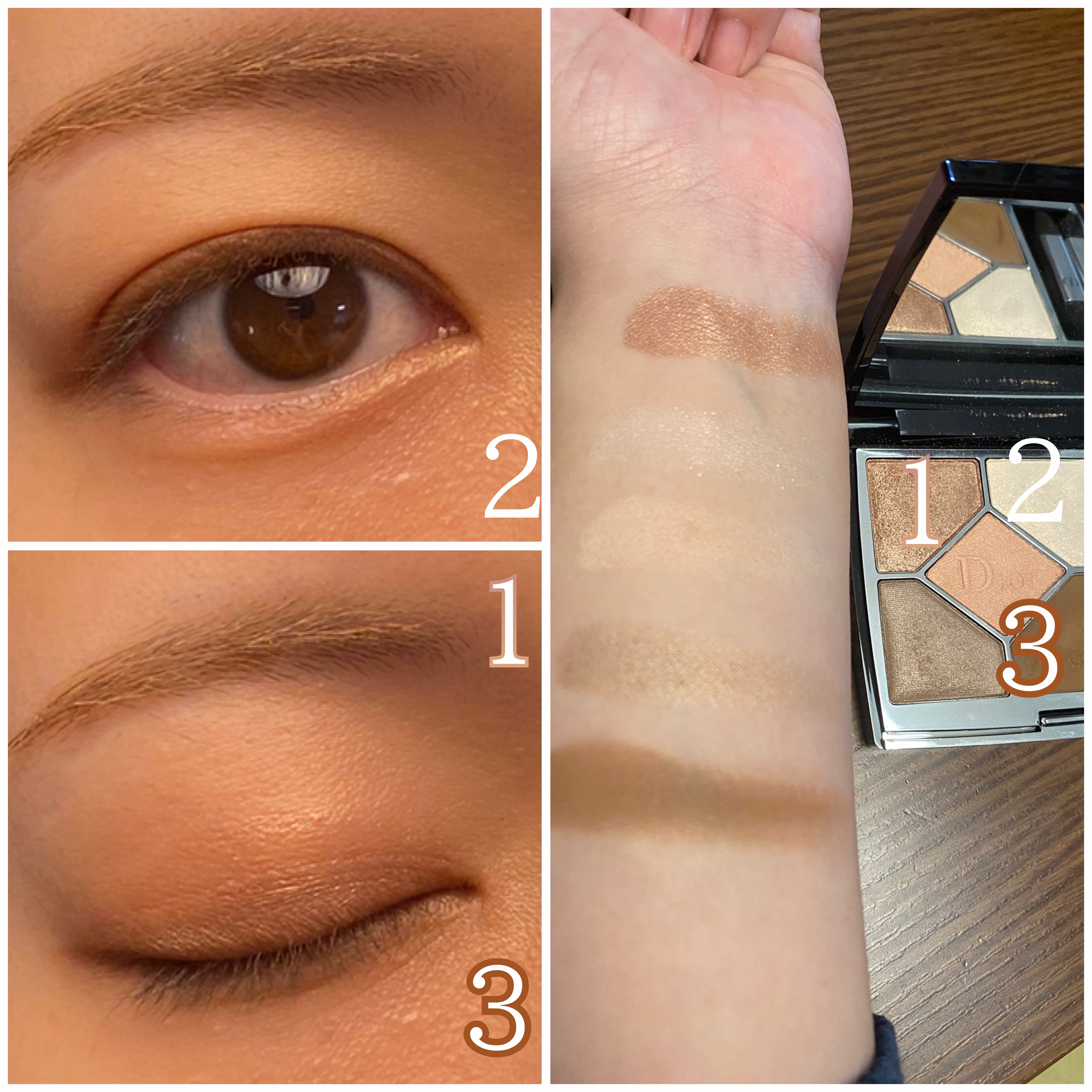 ディオールショウ サンク クルール/Dior/アイシャドウを使ったクチコミ（2枚目）