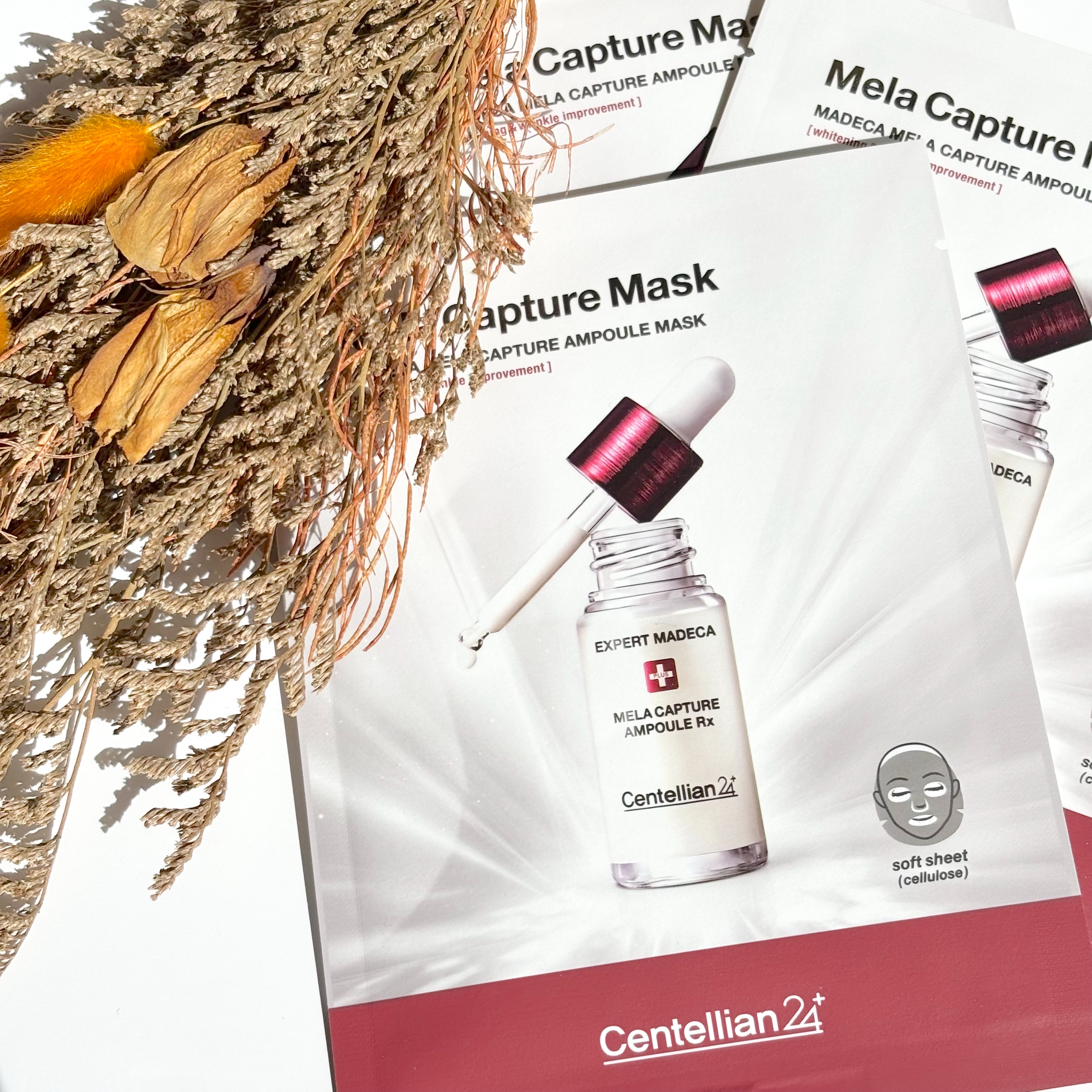 マデカ メラキャプチャー アンプルマスク/センテリアン24/シートマスク・パックを使ったクチコミ（1枚目）